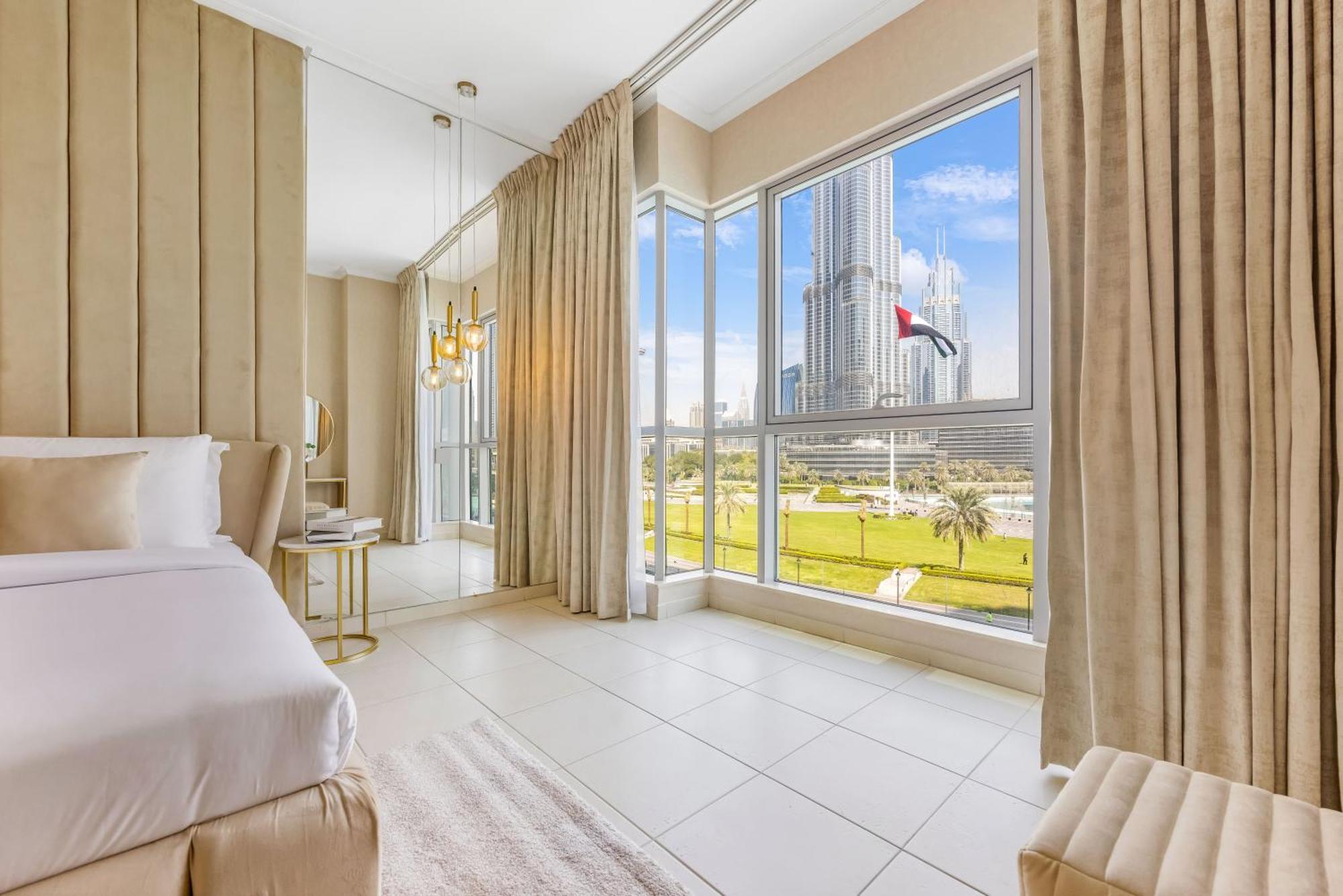 Apartment Durrani Homes - The Luxe 3br With Burj Khalifa And Fountain View - Third Without Partition