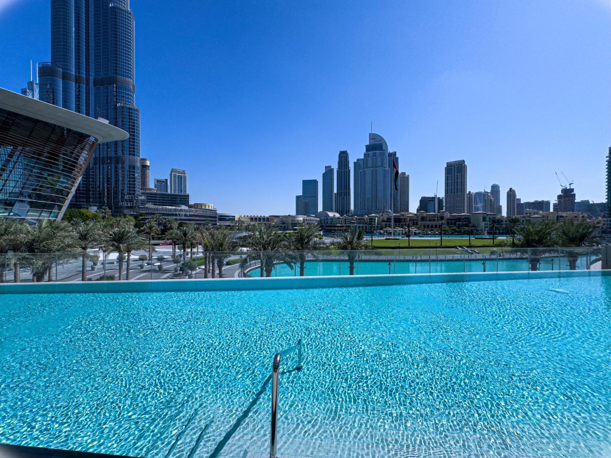 Grande Signature Residences 2br - Epic Burj Khalifa View At 38th Floor For 6-guests 360 Virtual Walk Apartment