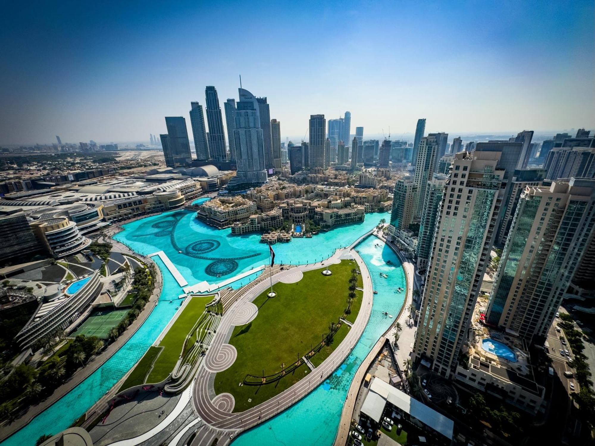 Grande Signature Residences 2br - Epic Burj Khalifa View At 38th Floor For 6-guests 360 Virtual Walk Dubai