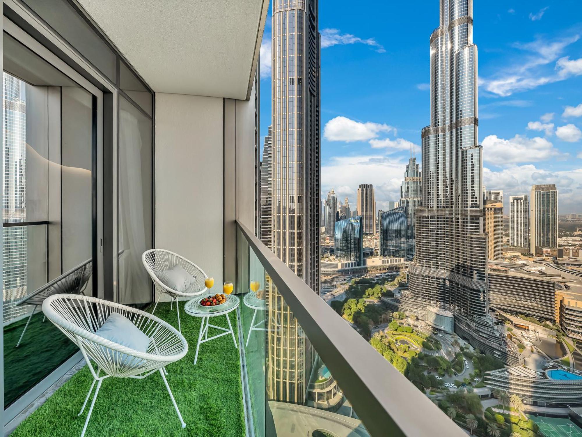 Appartement Smartstay At Grande Signature - Burj Khalifa View - 5 Min Mall - Downtown - Brand New Luxury