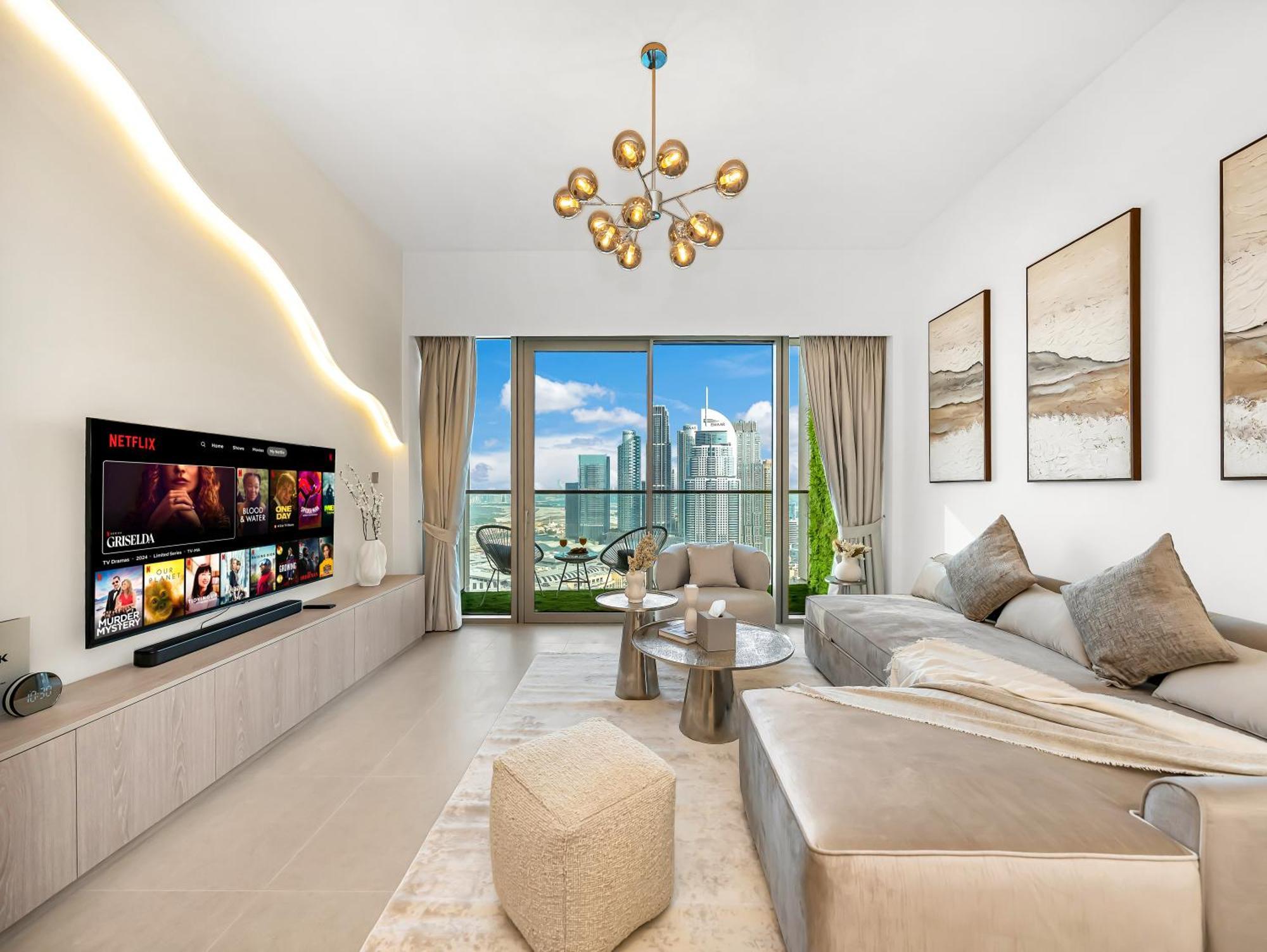 Smartstay At Grande Signature - Burj Khalifa View - 5 Min Mall - Downtown - Brand New Luxury Dubaï