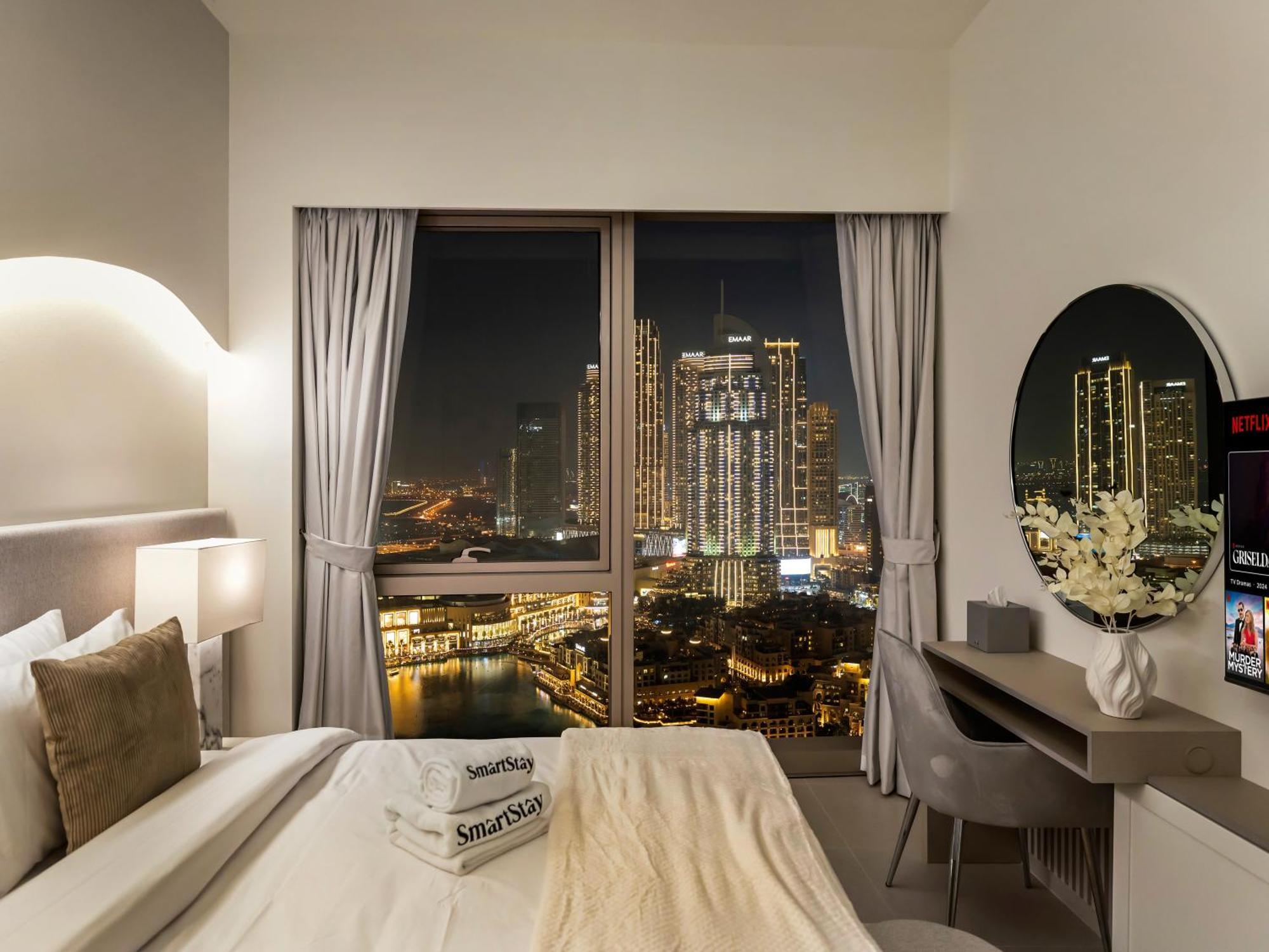 Smartstay At Grande Signature - Burj Khalifa View - 5 Min Mall - Downtown - Brand New Luxury Appartement