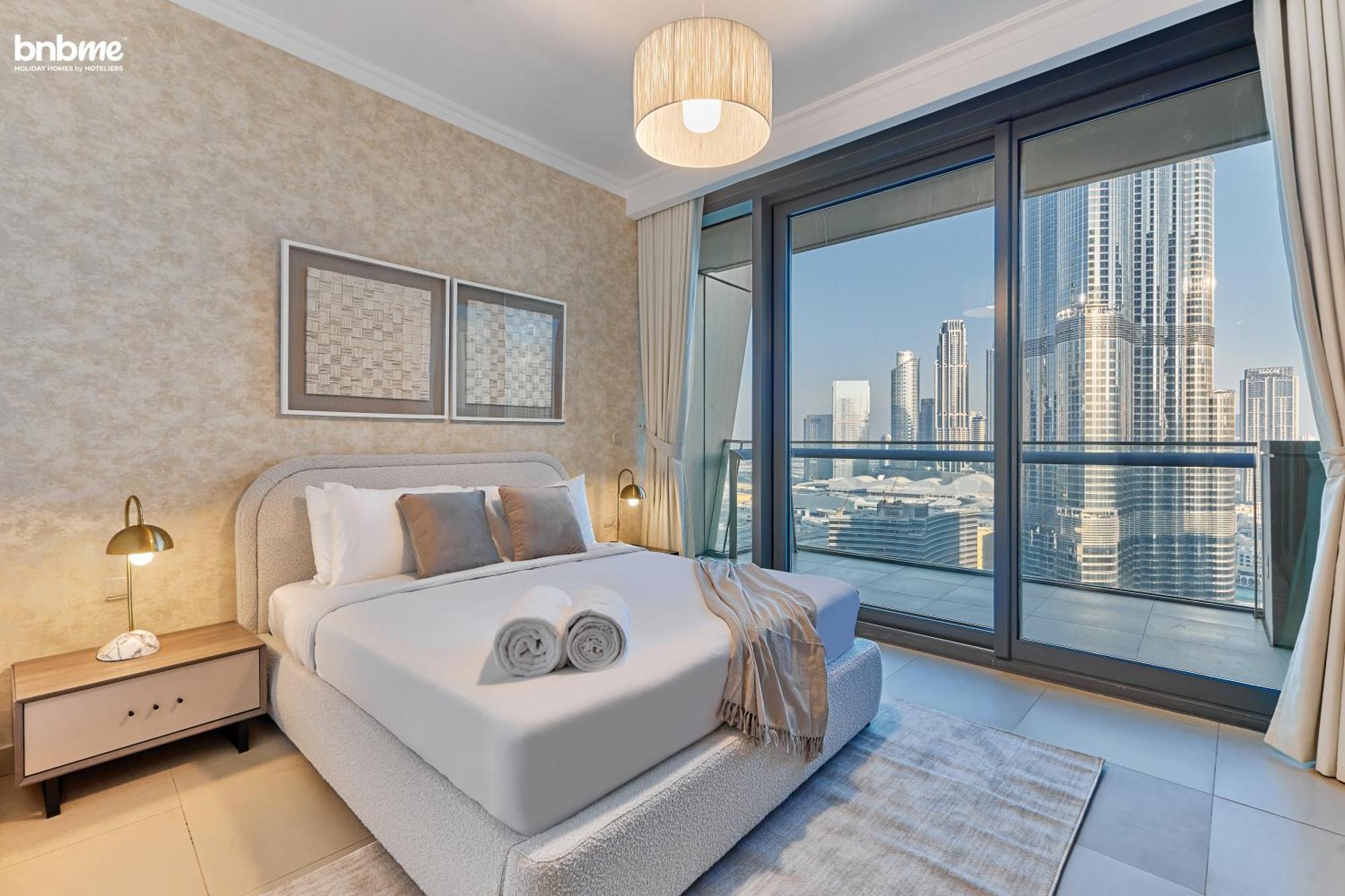 Bnbmehomes - Burj Vista Tower With Amazing View Near Burj Khalifa And Mall *