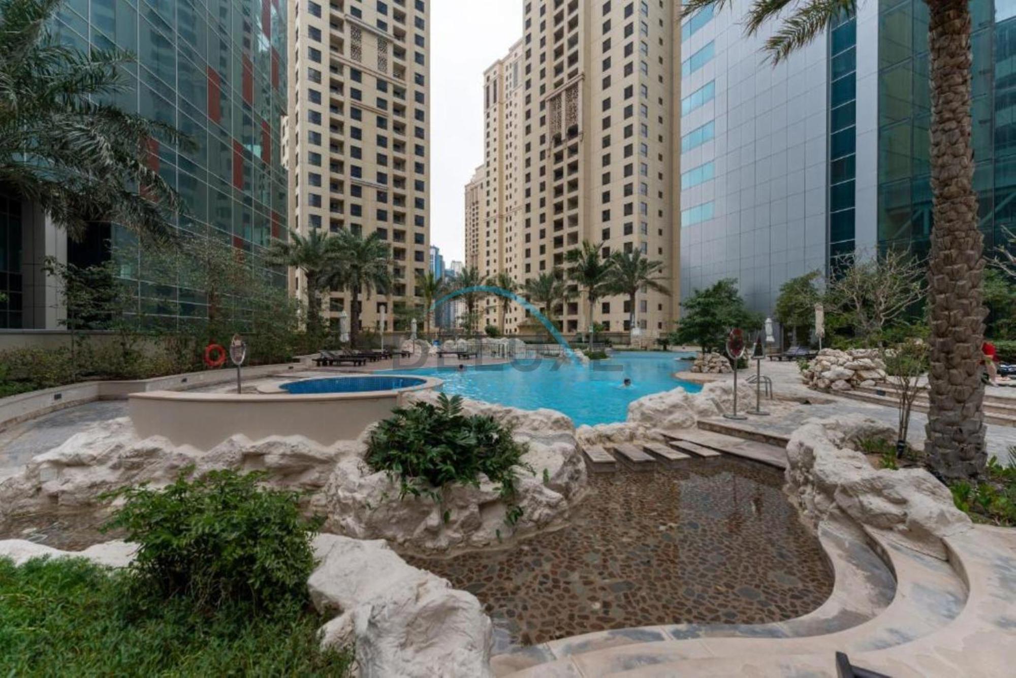 Modern 2br At Al Fattan Marine Towers, Jumeirah By Deluxe Homes Appartement Dubaï