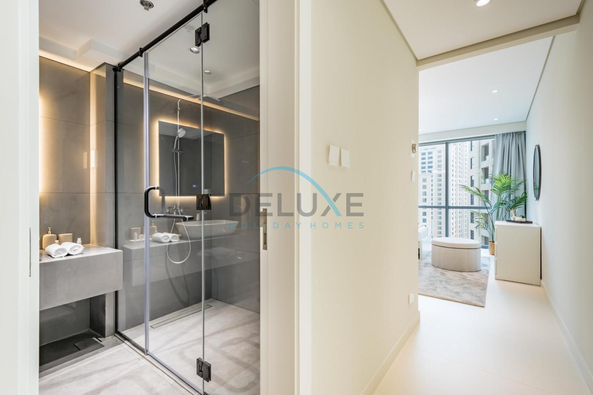 Modern 2br At Al Fattan Marine Towers, Jumeirah By Deluxe Homes Appartement Dubaï