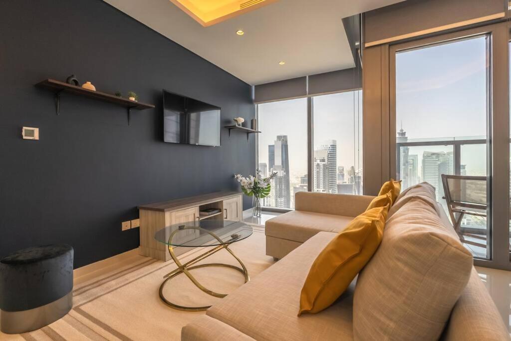 Magical With Rooftop Pool & Burj Khalifa View! Apartamento