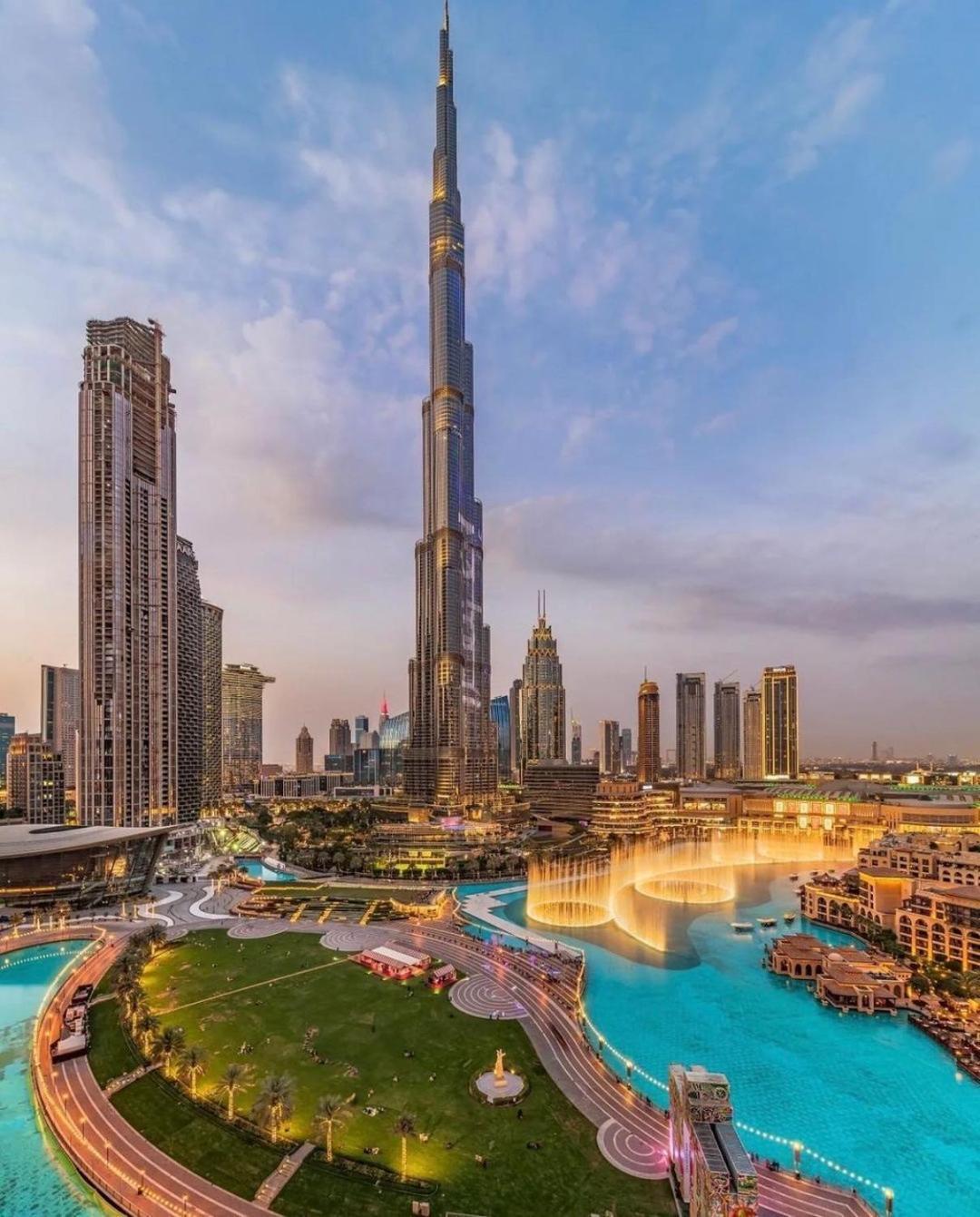 View In With Full Burj Khalifa, Fountains, Park View, Next To Mall And Opera * Dubai