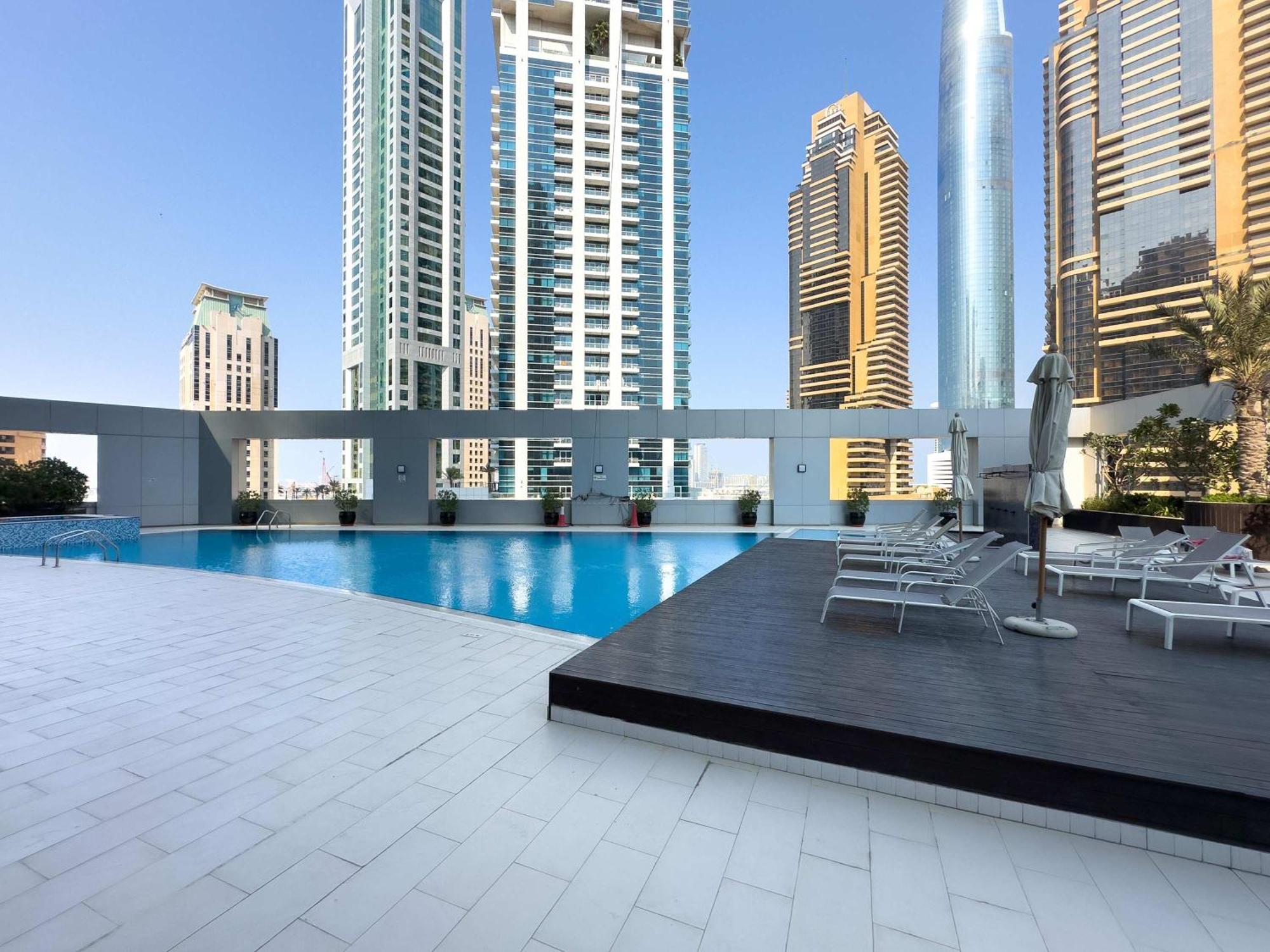 Apartamento Sky View Marina - 2br - Private Beach - Cityapartmentstay Dubái