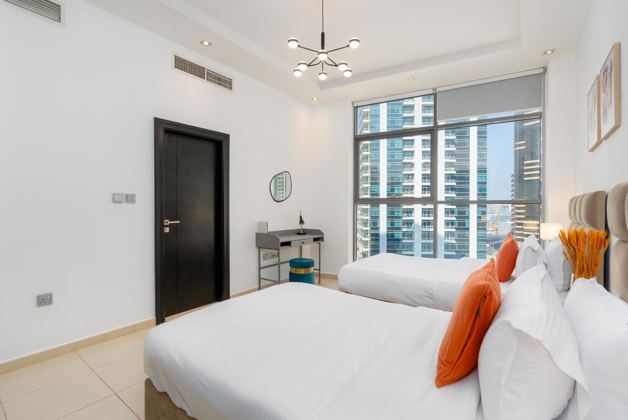 Sky View Marina - 2br - Private Beach - Cityapartmentstay Apartamento Dubái