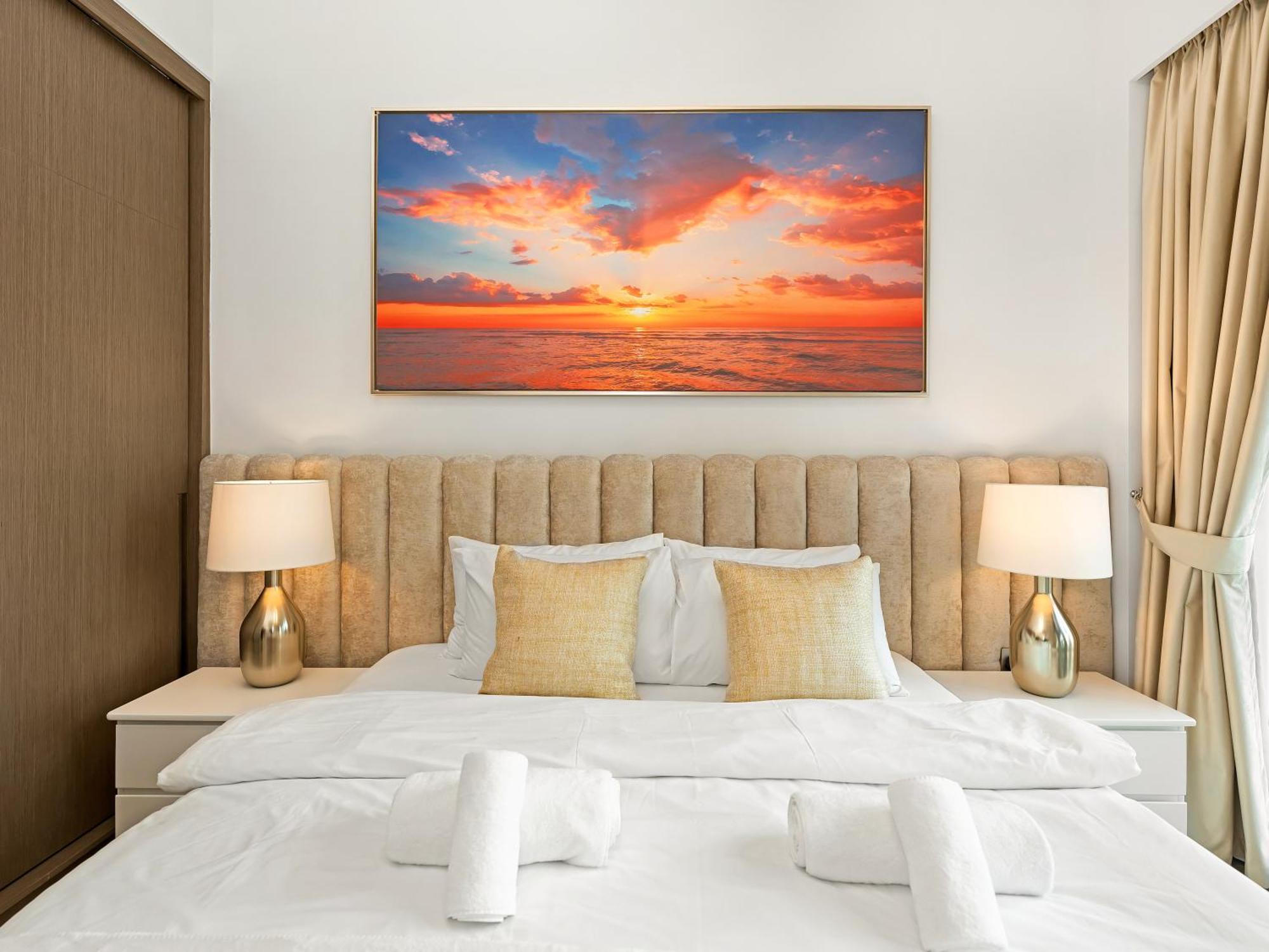 Aparthotel Luxury 1br 5min To Mall Burj Khalifa View From Pool Dubai