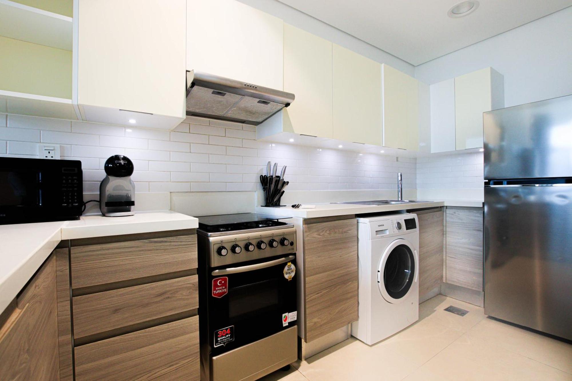 Chic 1br Iris Amber Al Jaddaf Apartamento