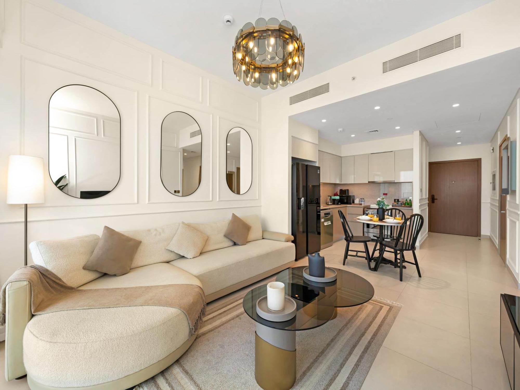 Apartment Burj Khalifa View Luxe 2br, 5 Mins Walk To Mall Dubai