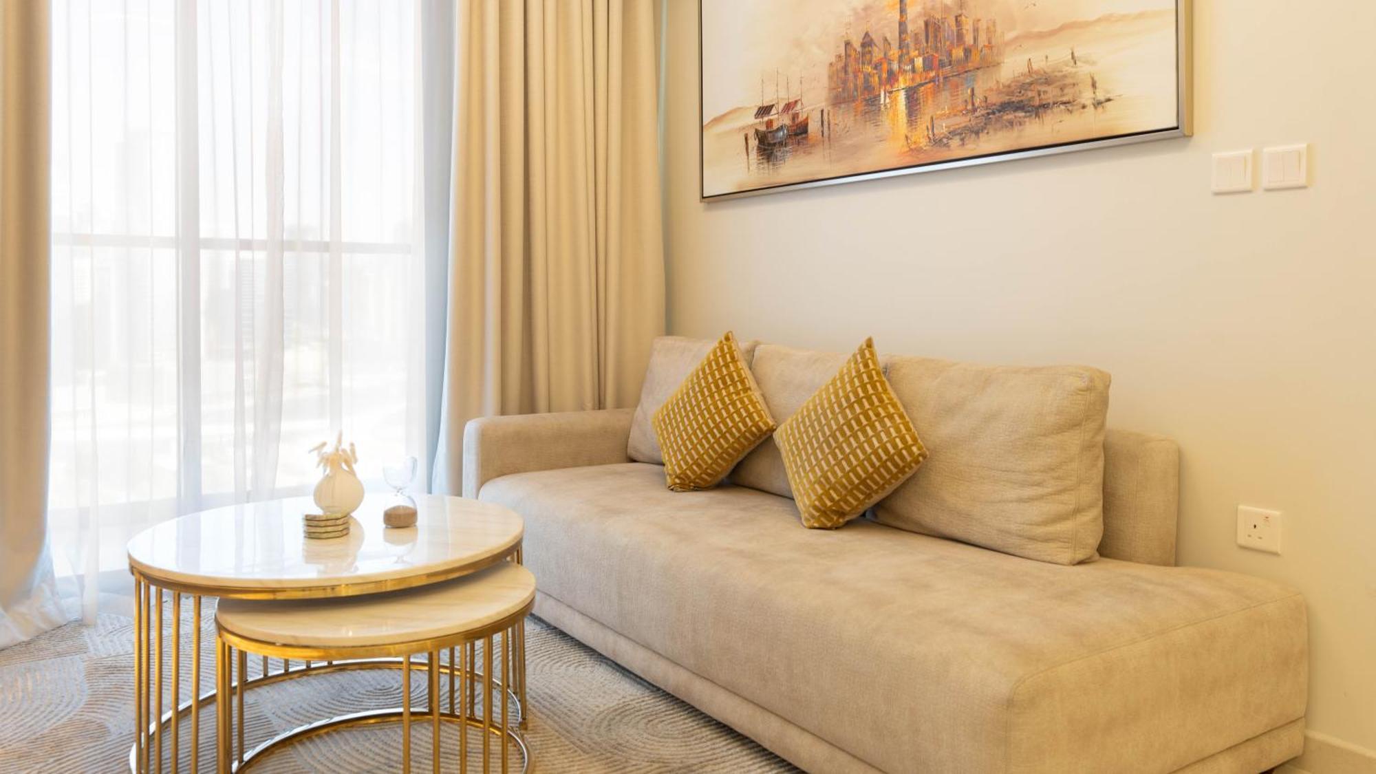 Keyrock Living - Family 2br Cozy In Business Bay - Aykon Tower Apartment