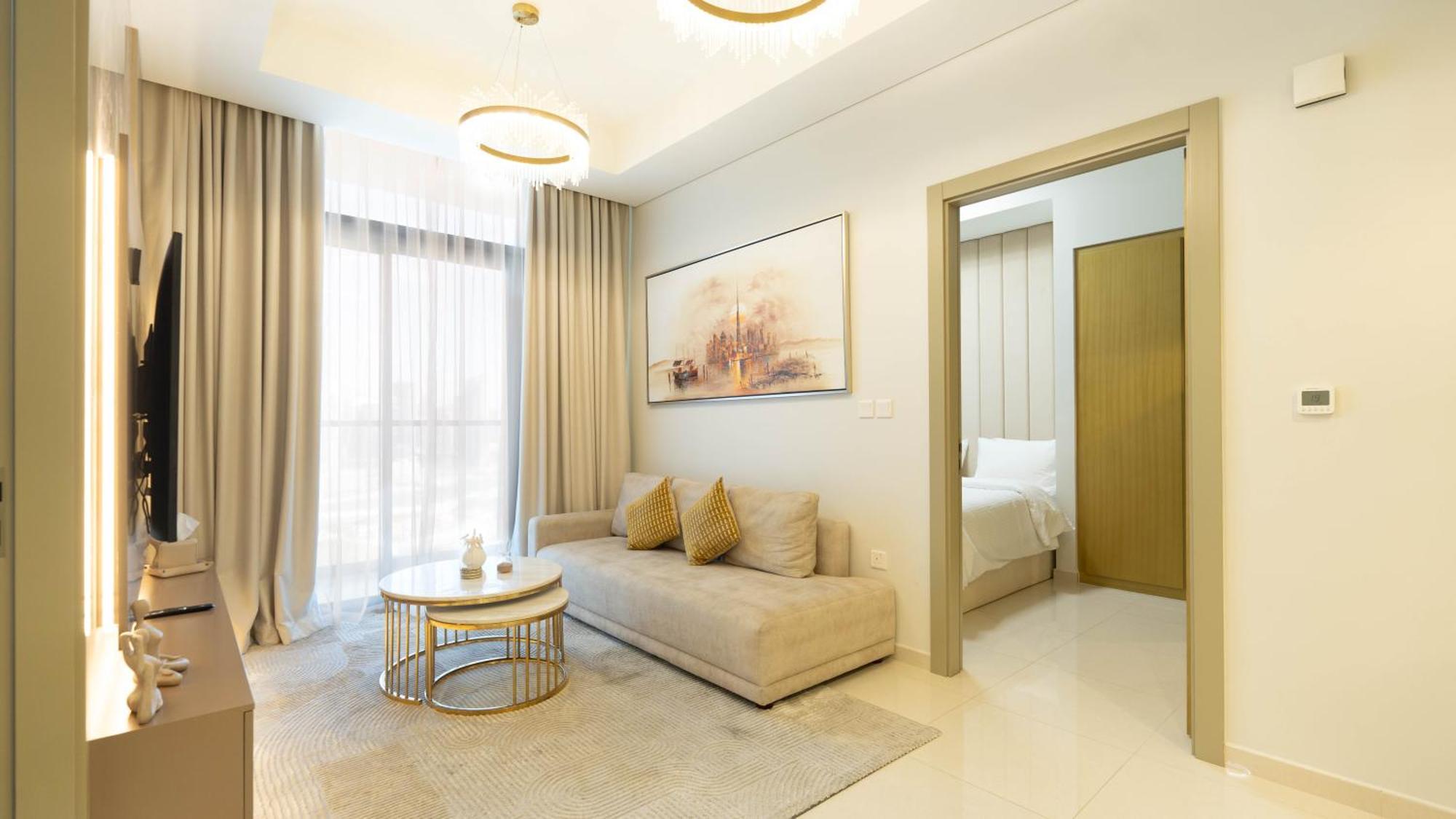 Apartment Keyrock Living - Family 2br Cozy In Business Bay - Aykon Tower