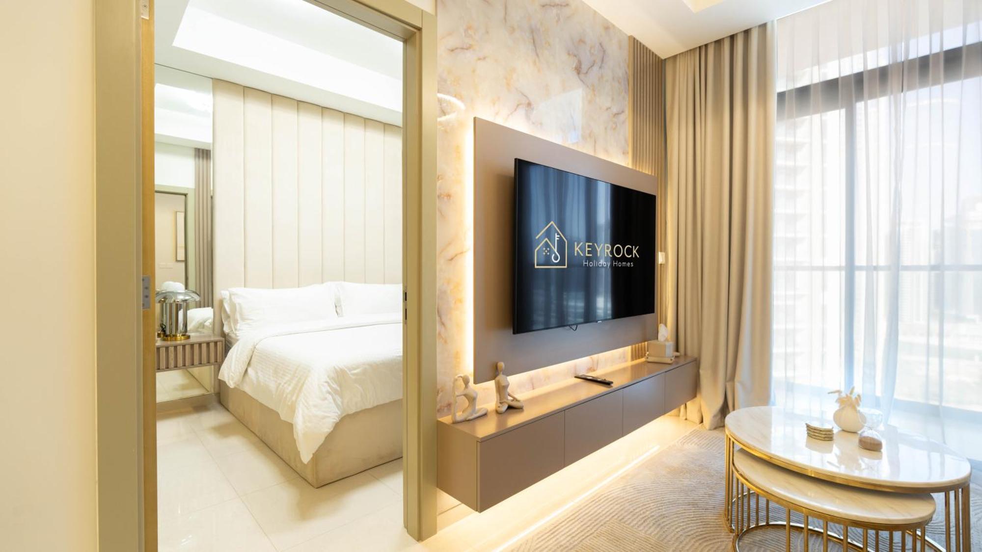 Keyrock Living - Family 2br Cozy In Business Bay - Aykon Tower Apartment Dubai
