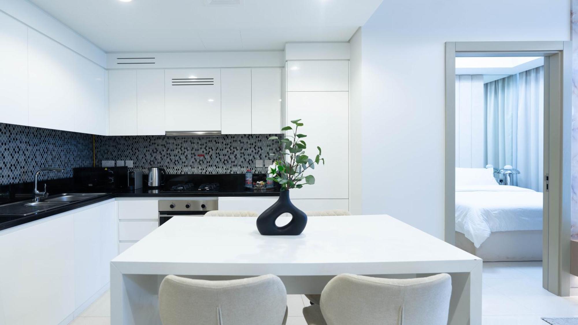 Keyrock Living - Family 2br Cozy In Business Bay - Aykon Tower Apartment