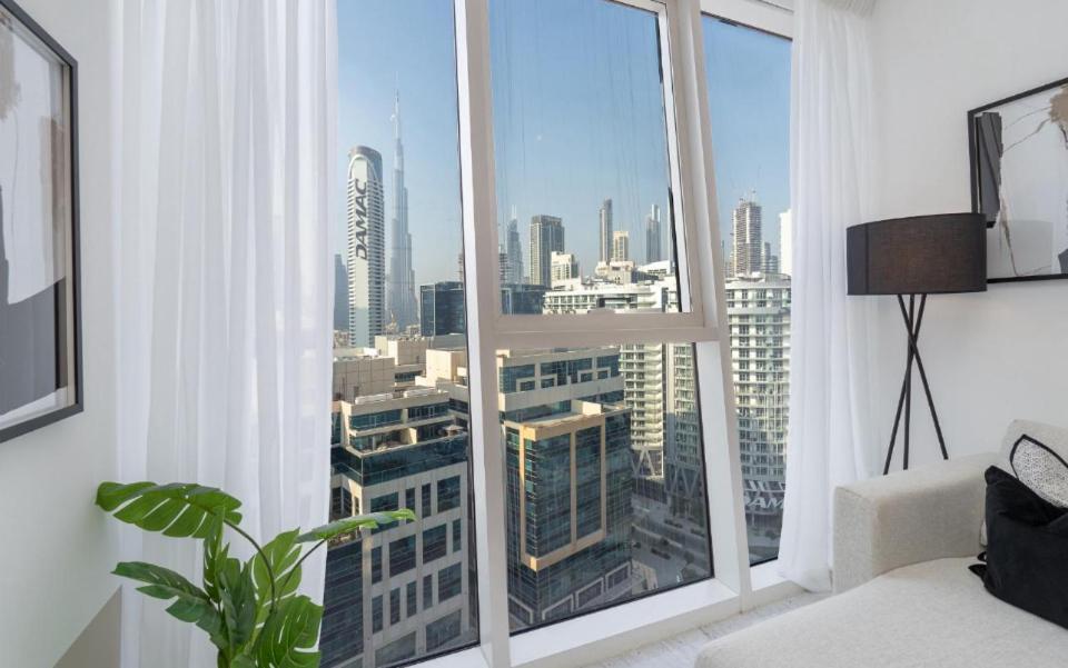 Lägenhet Exquisite In Downtown Burj Khalifa Views With Stunning Pool *