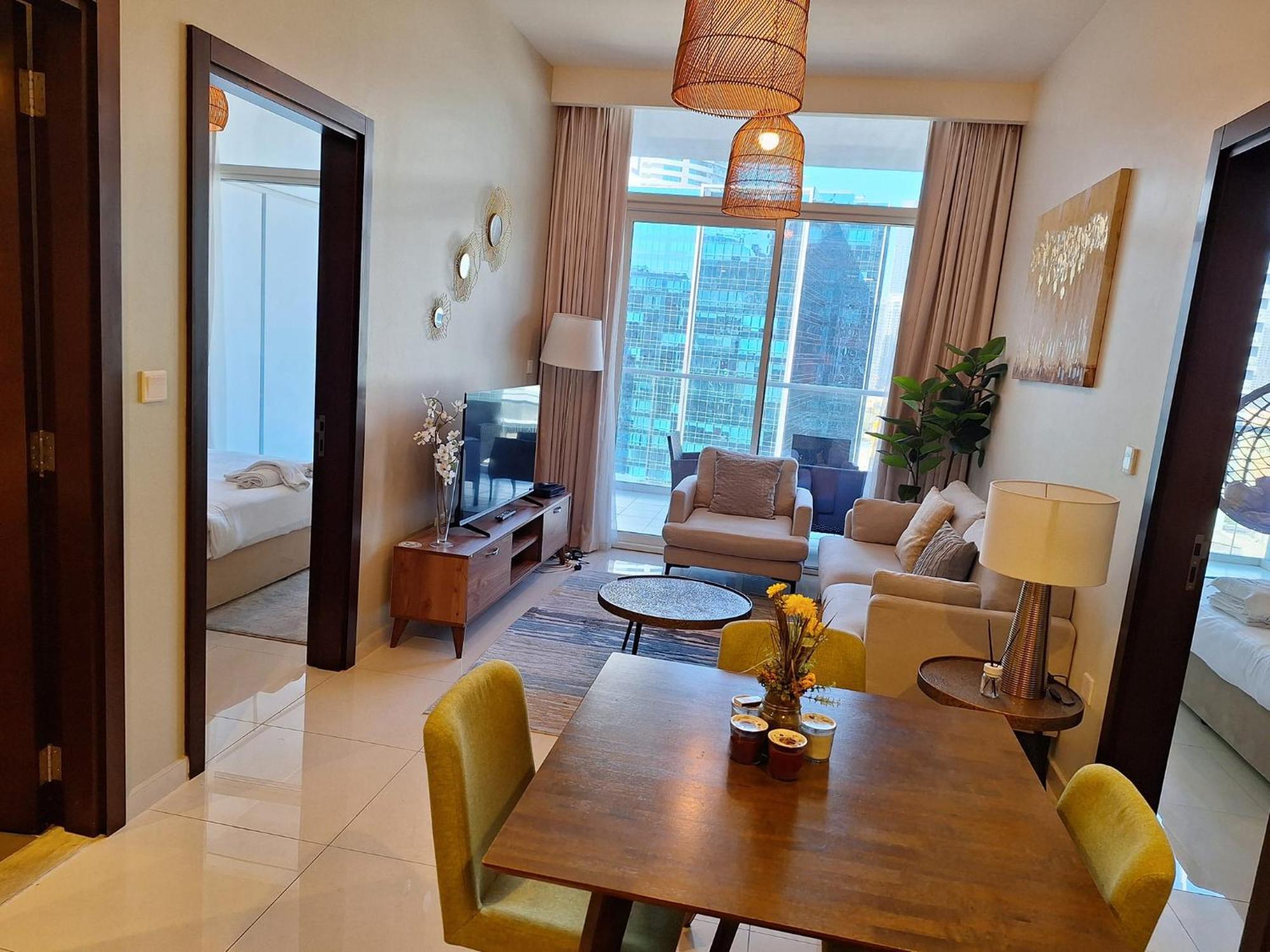 Appartement Burj Khalifa View! Modern 2br In Dubai's Business Bay
