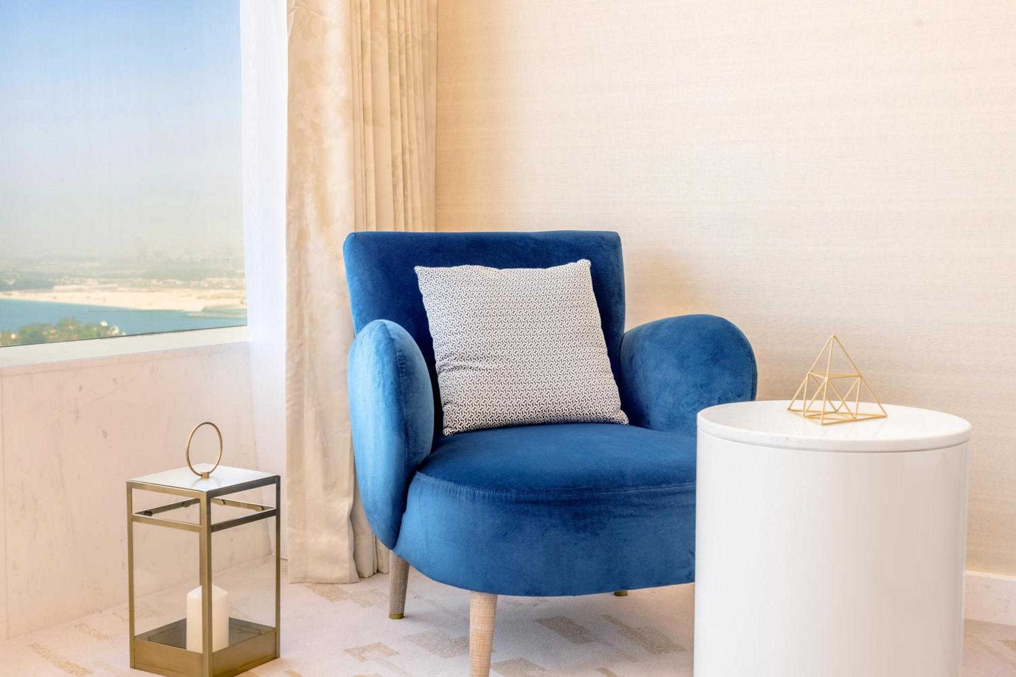 Ultra Luxury Palm Tower With Shared 5 Star Facilities By Qstay Lägenhetshotell Dubai