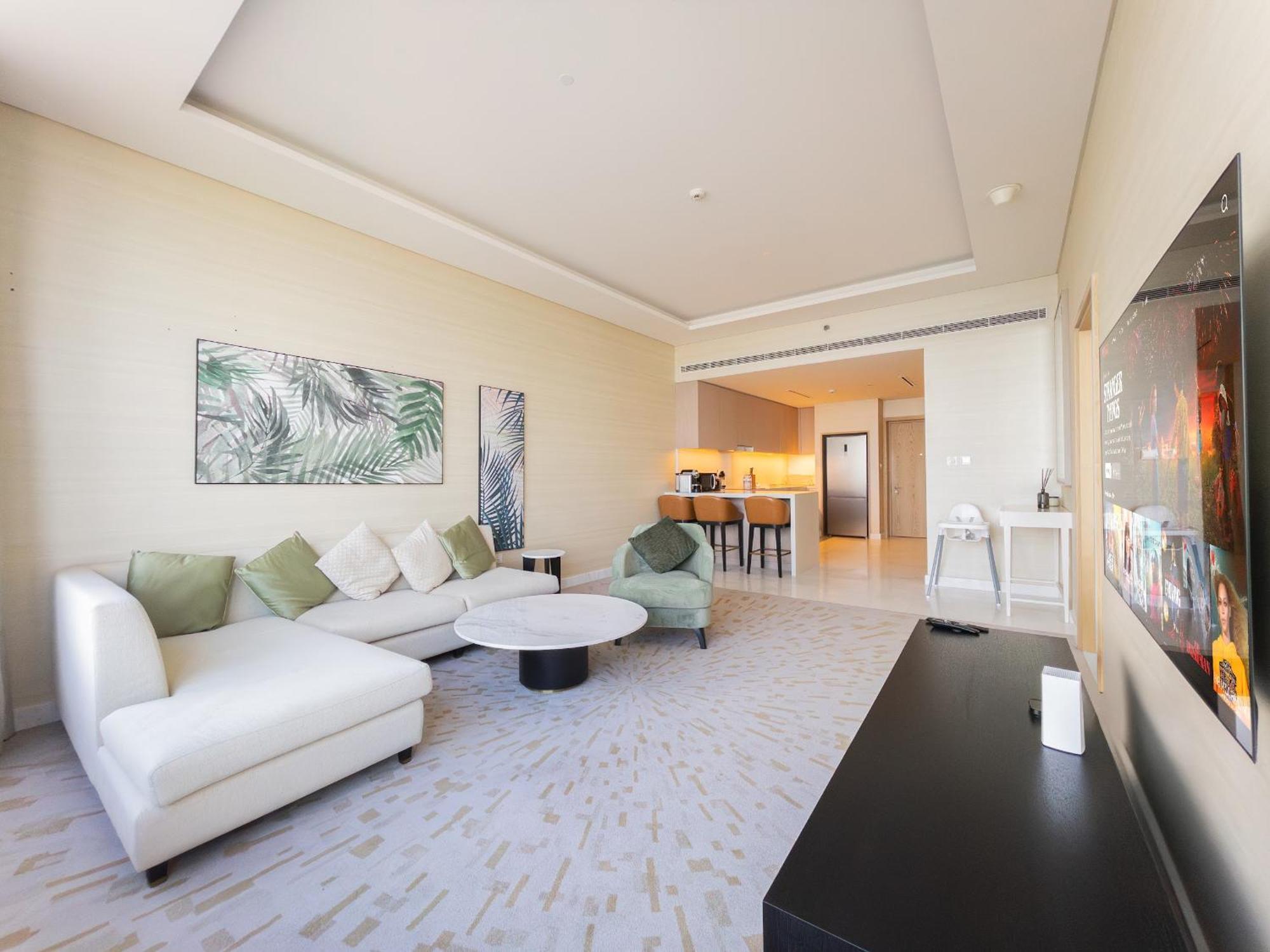 Apartamento 35th Fl 1br In Palm Tower - Nakheel Mall & Sea View Dubái