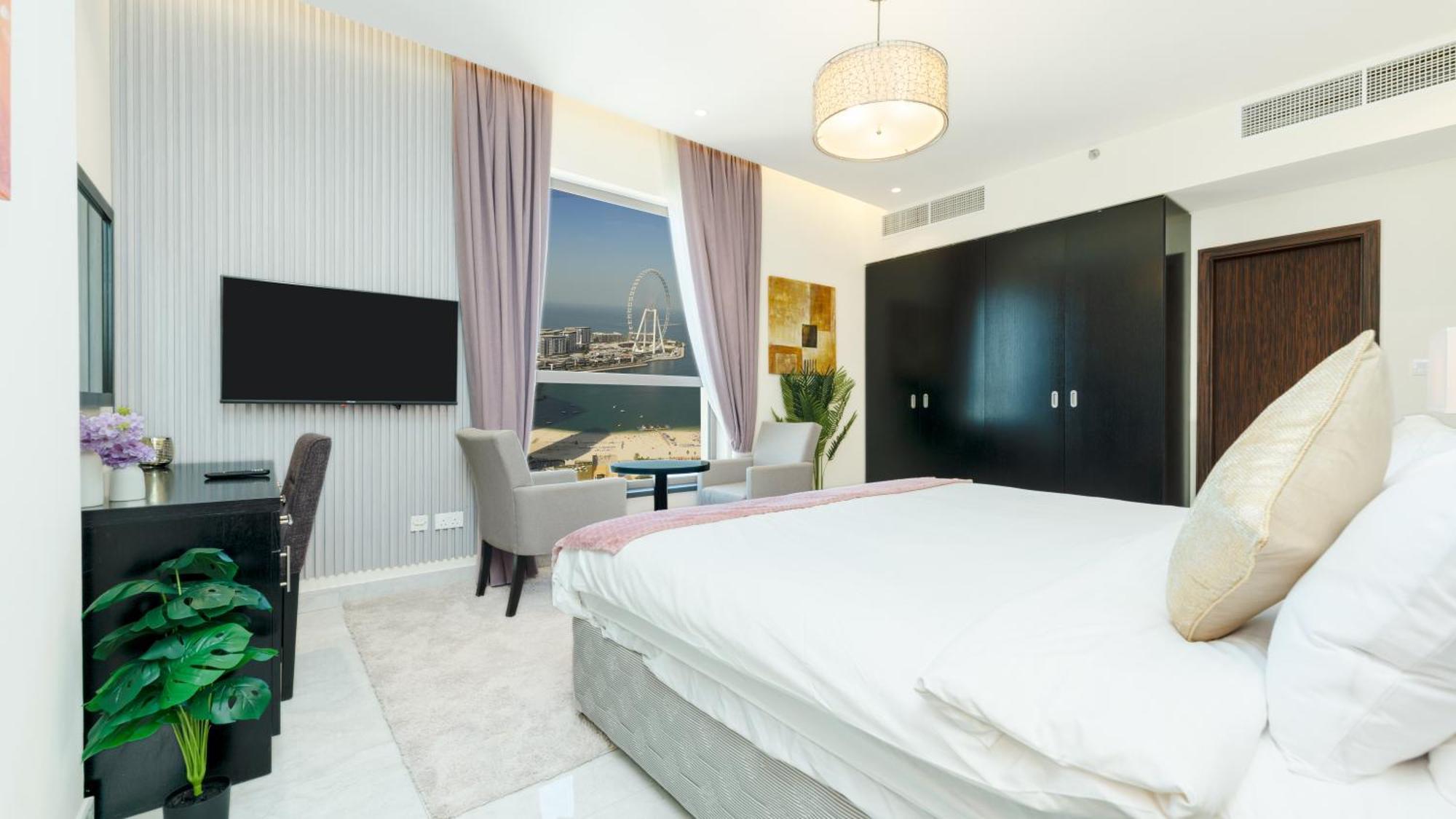 Regent Sea View 2br Jbr Walk - Next To Bluewater Island & Eye Dubái