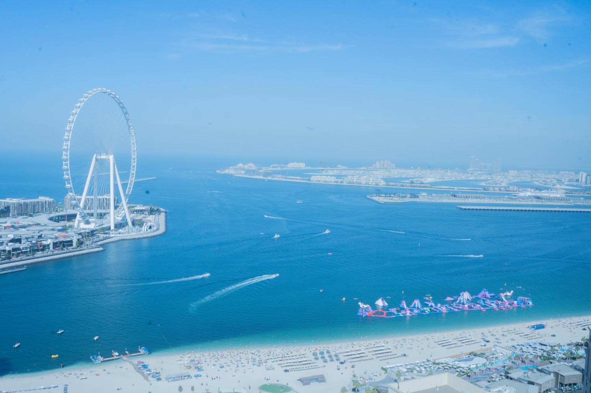 Regent Sea View 2br Jbr Walk - Next To Bluewater Island & Eye Apartamento *