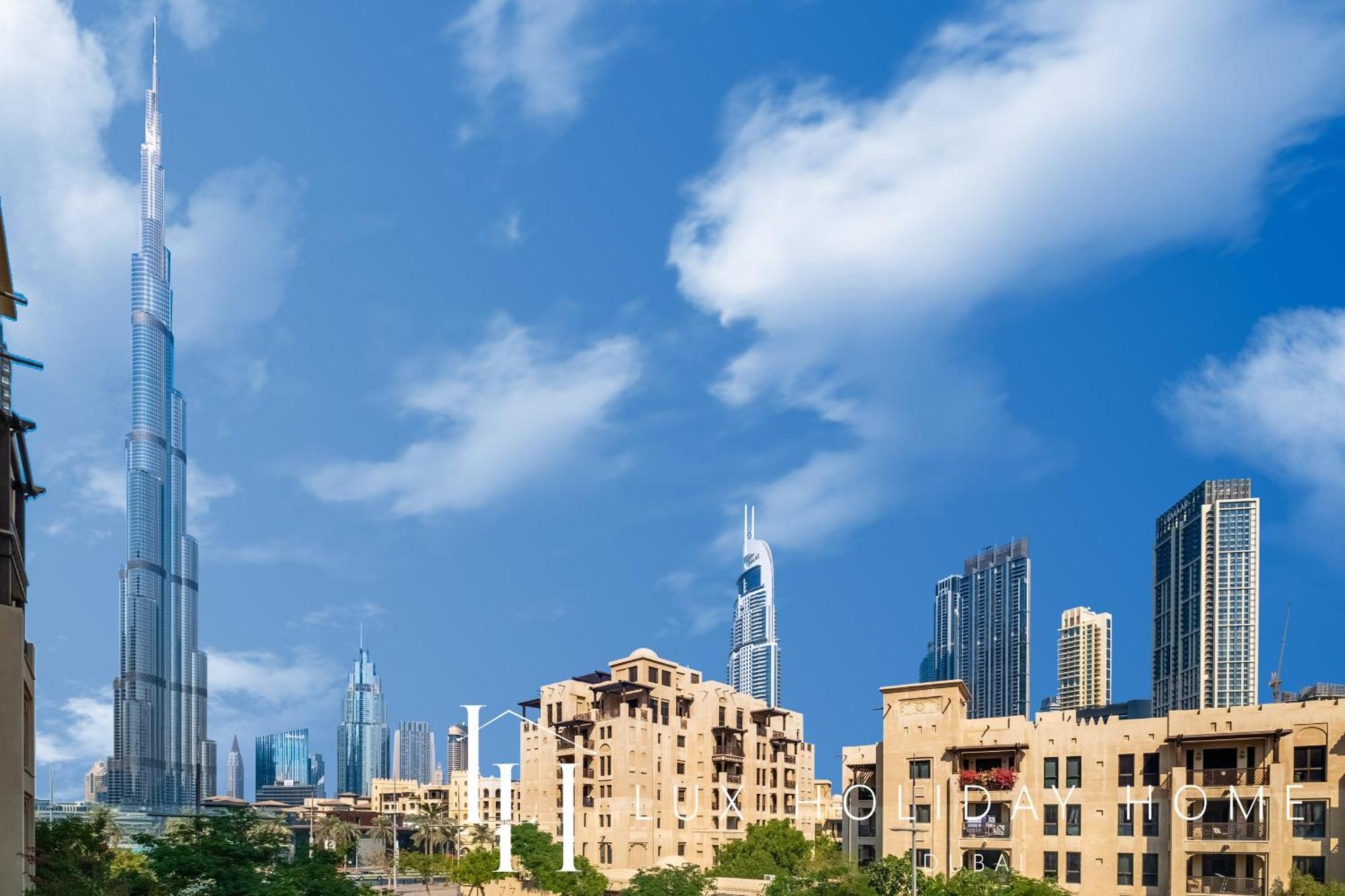 Apartment Lux Burj Khalifa View Across Mall *