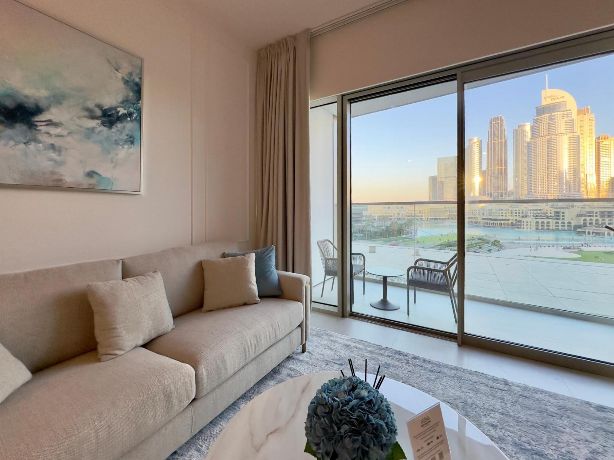 Dar Vacation - Magnificent Burj Khalifa View-2bdr Downtown Appartement