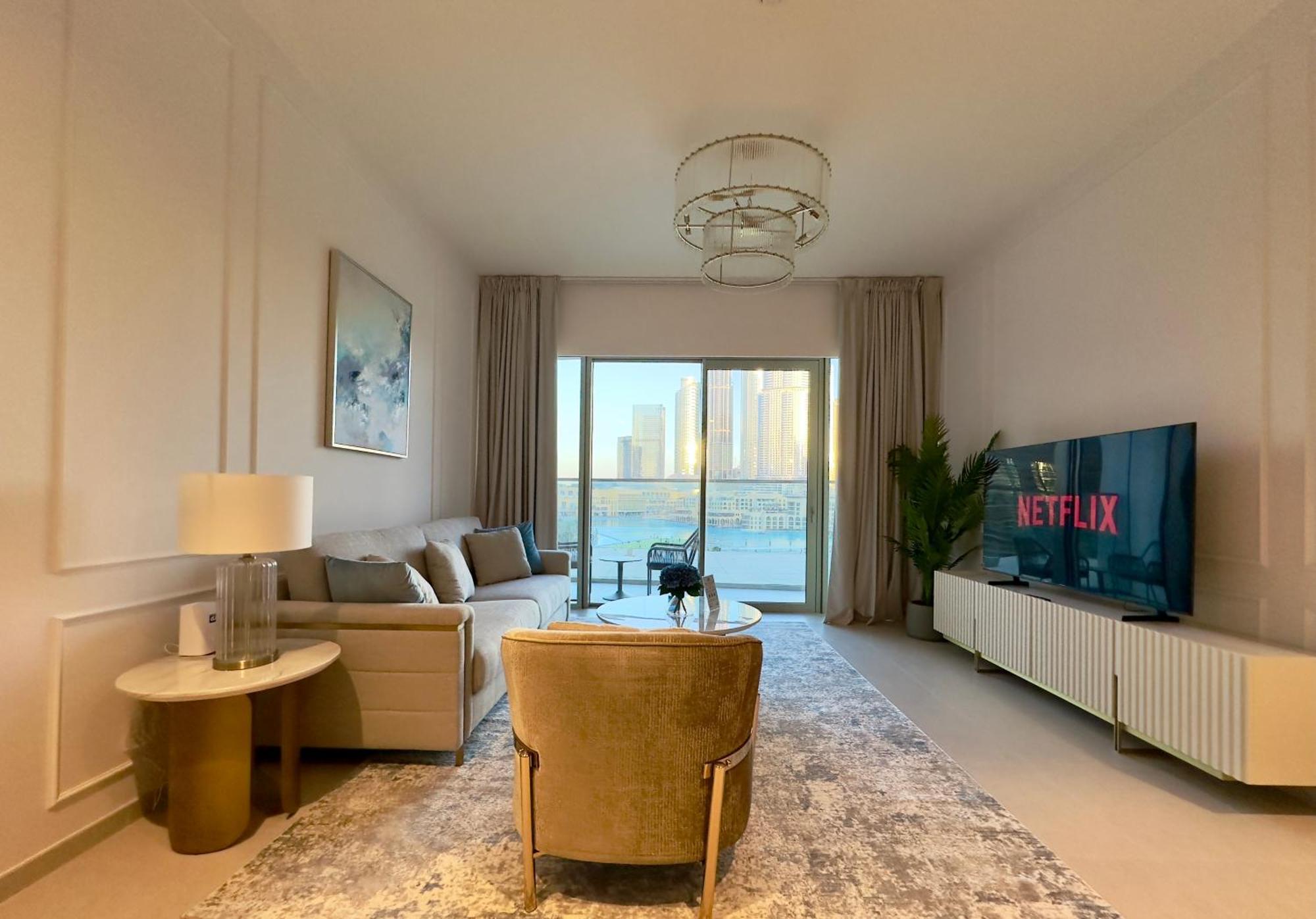 Dar Vacation - Magnificent Burj Khalifa View-2bdr Downtown Dubaï
