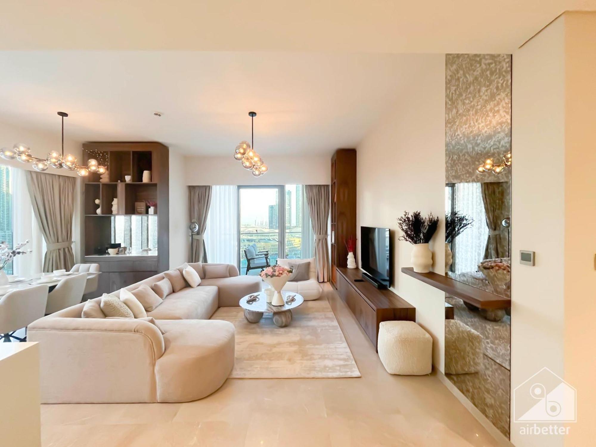 Apartment Luxury Grande Downtown Full Burj Khalifa Views