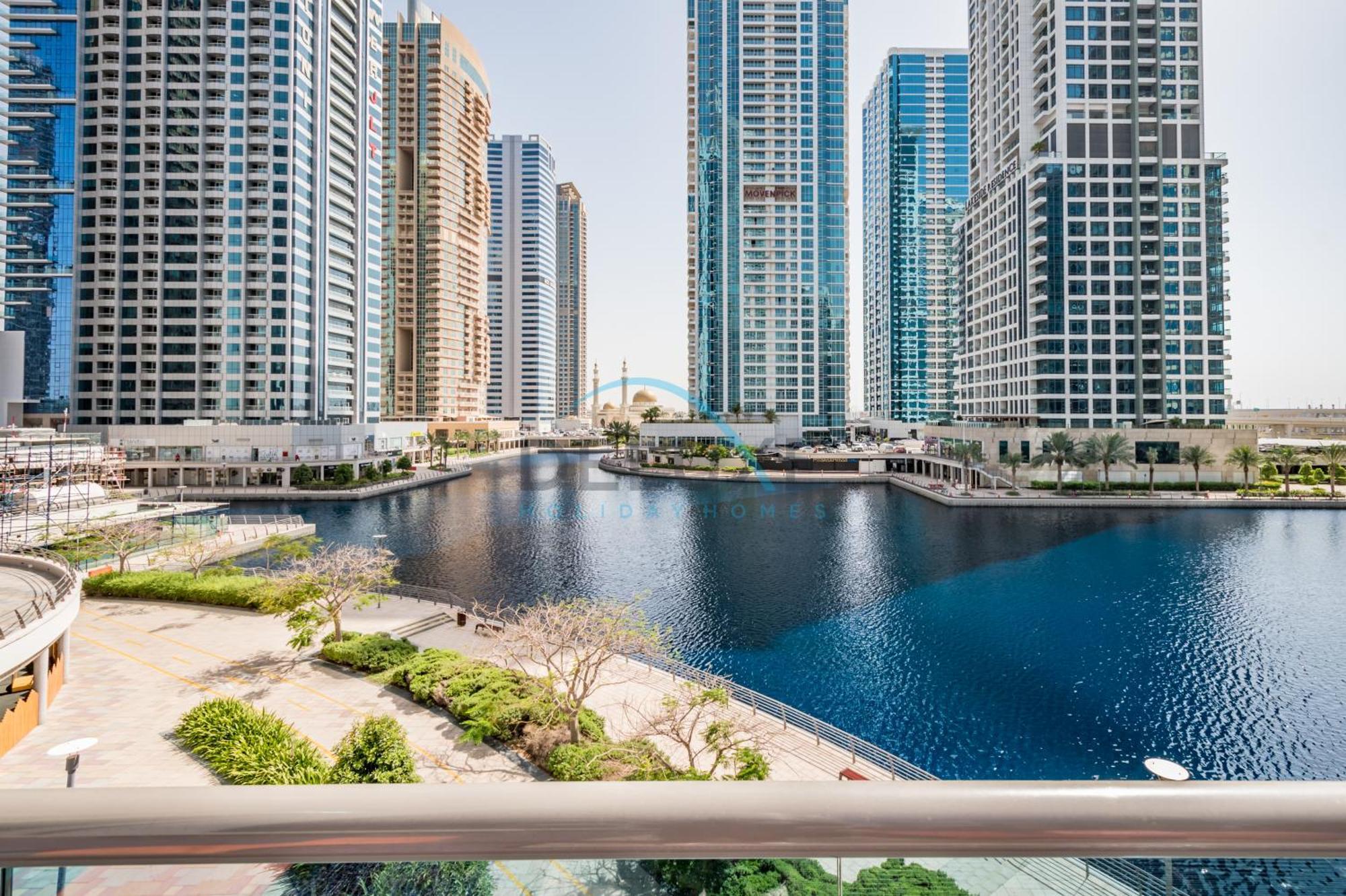 Appartement Chic 1br With Relaxing & Views In Jlt By Deluxe Homes *