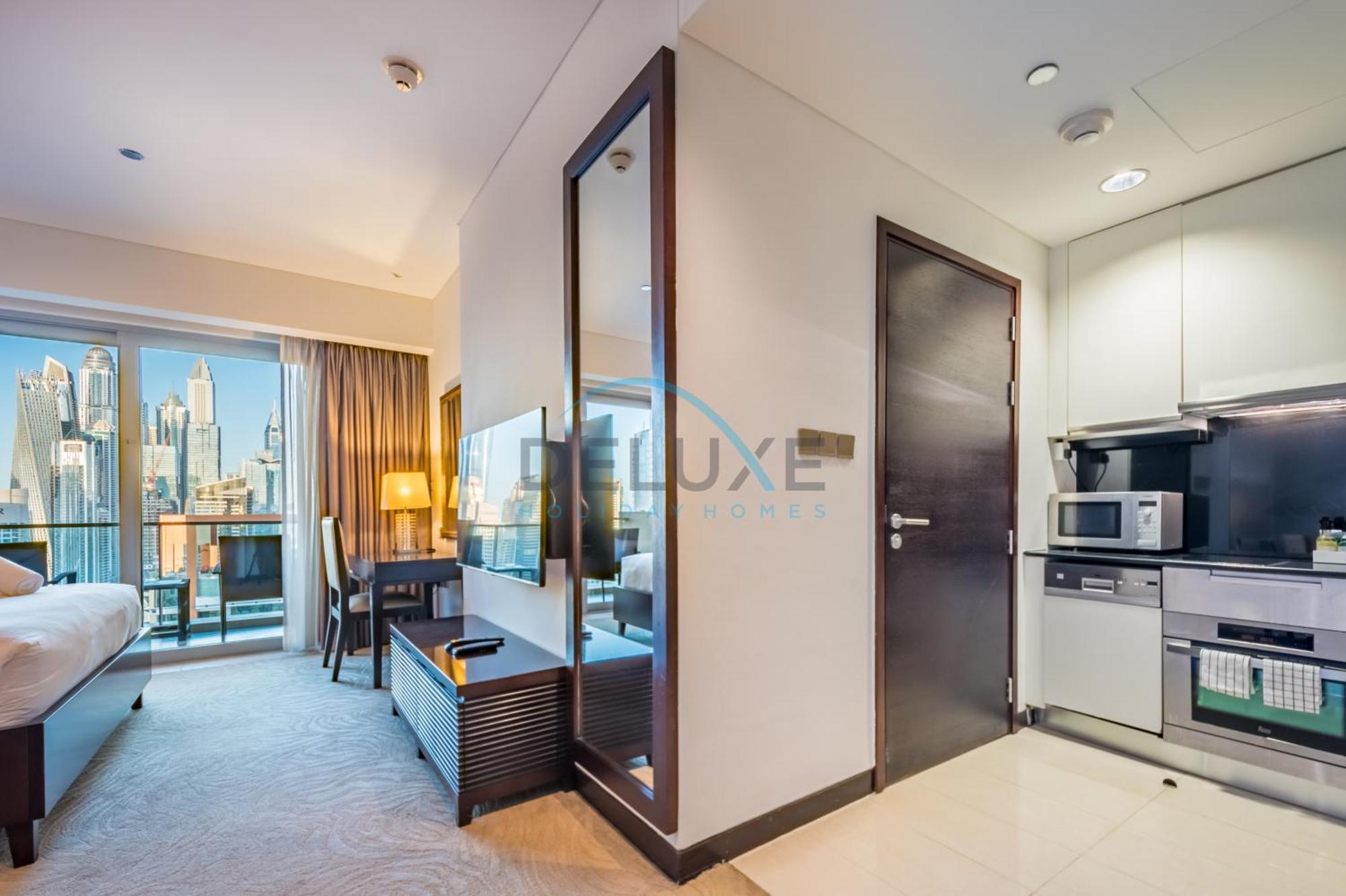 Apartamento Chic In The Address Marina By Deluxe Homes Dubái