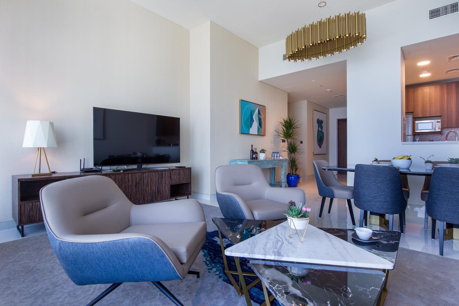 Stunning Views & Palm Marina Views & 39th Floor Dubaï