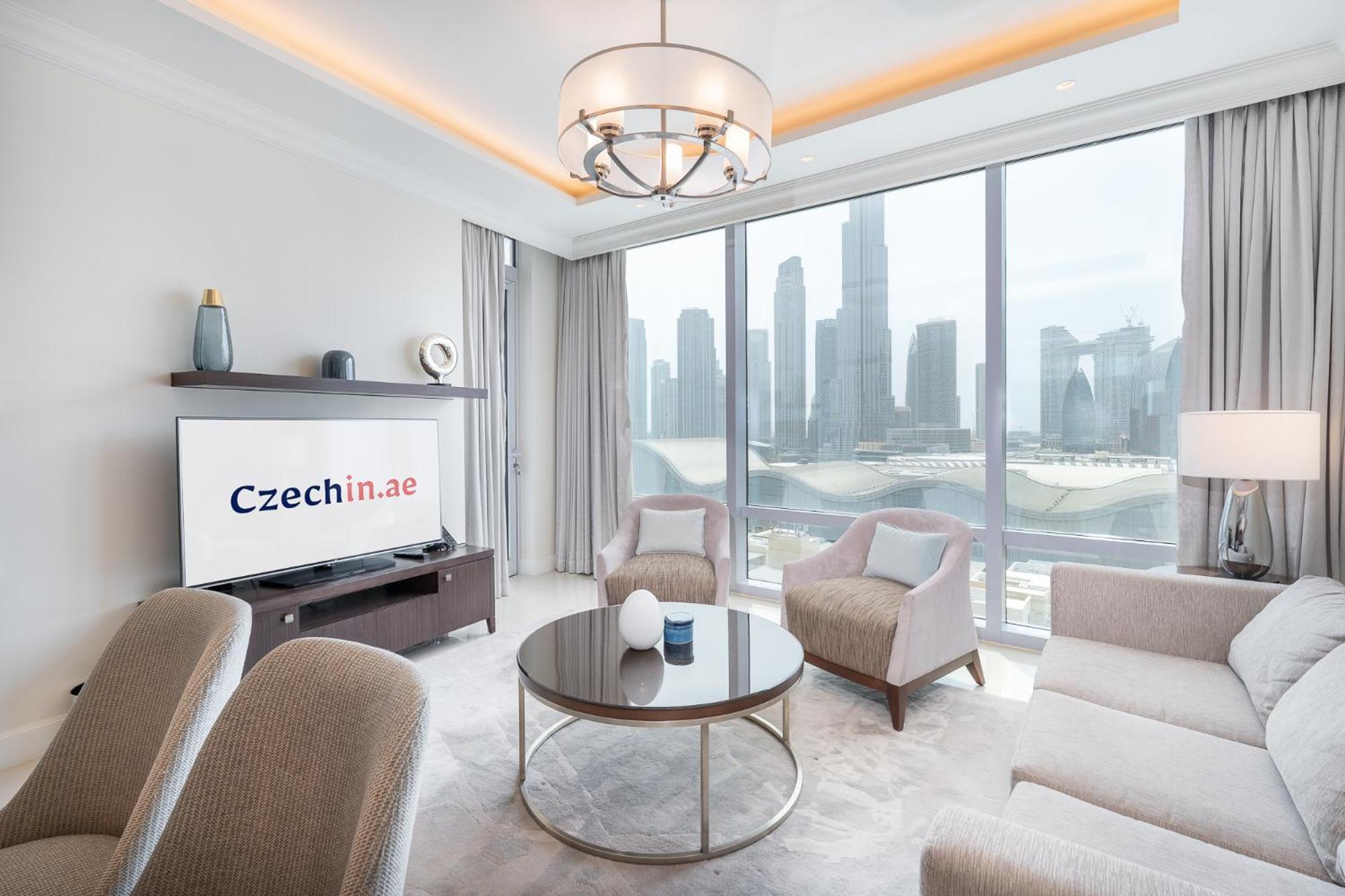Appartement Elegant 1br With Burj Khalifa Views *