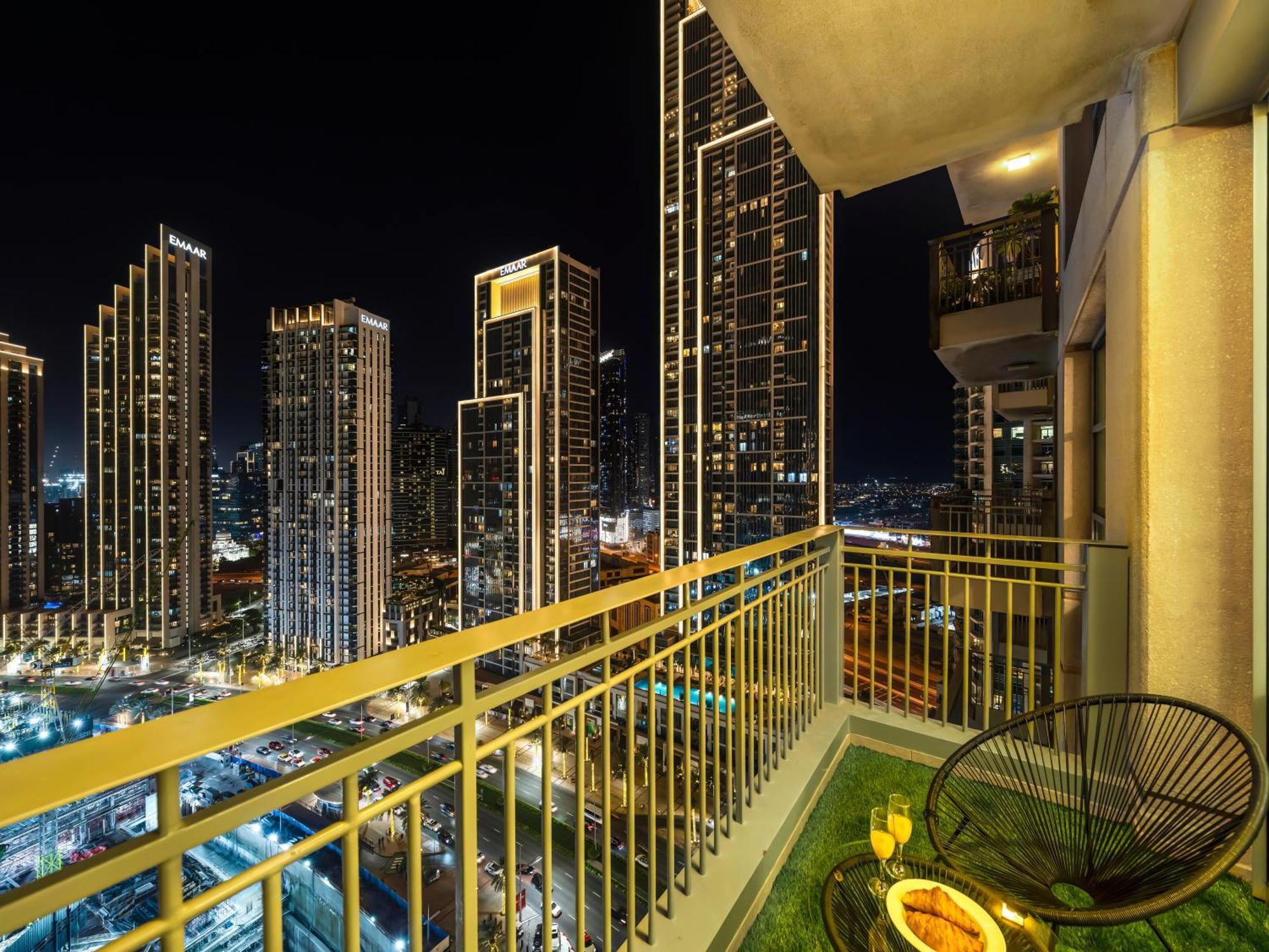 Chic 1br Fountain-view Flat Downtown Burj Khalifa Dubái