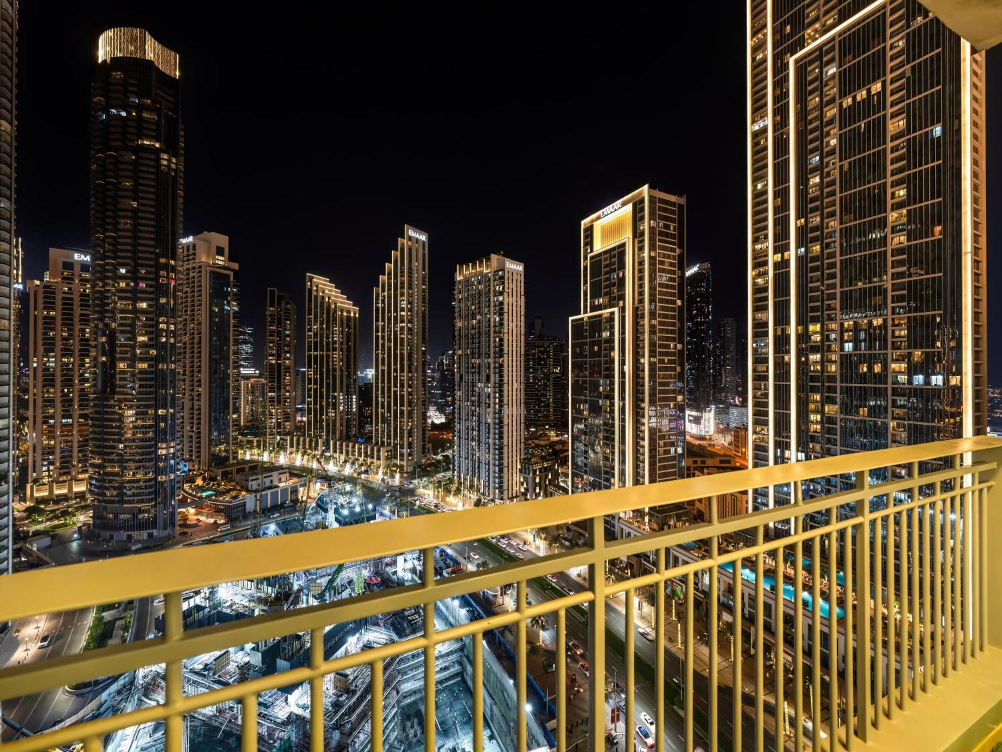 Chic 1br Fountain-view Flat Downtown Burj Khalifa *