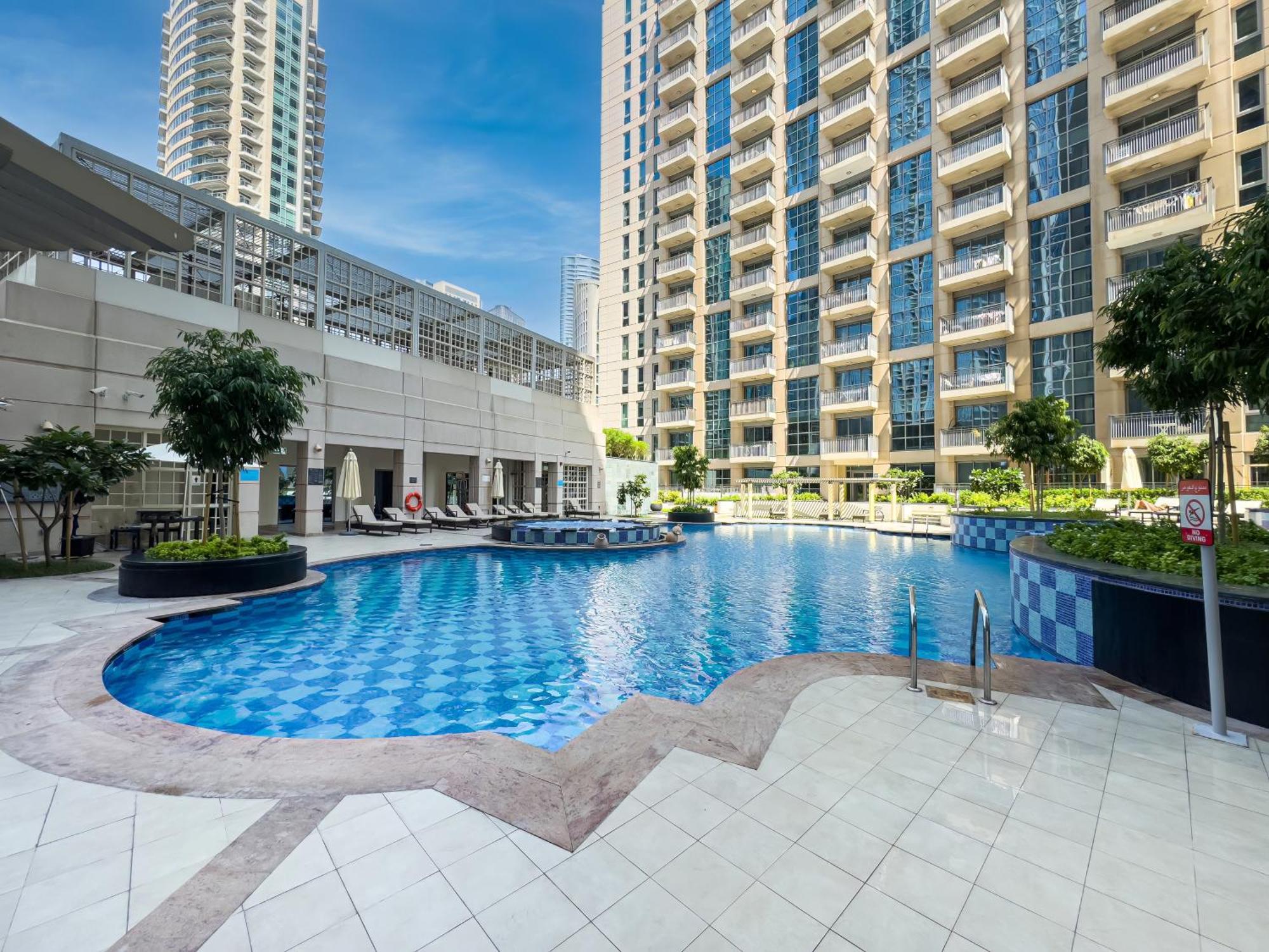 Chic 1br Fountain-view Flat Downtown Burj Khalifa Apartamento