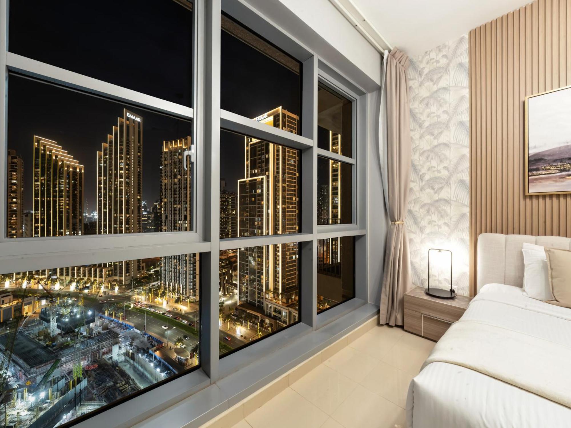 Apartamento Chic 1br Fountain-view Flat Downtown Burj Khalifa