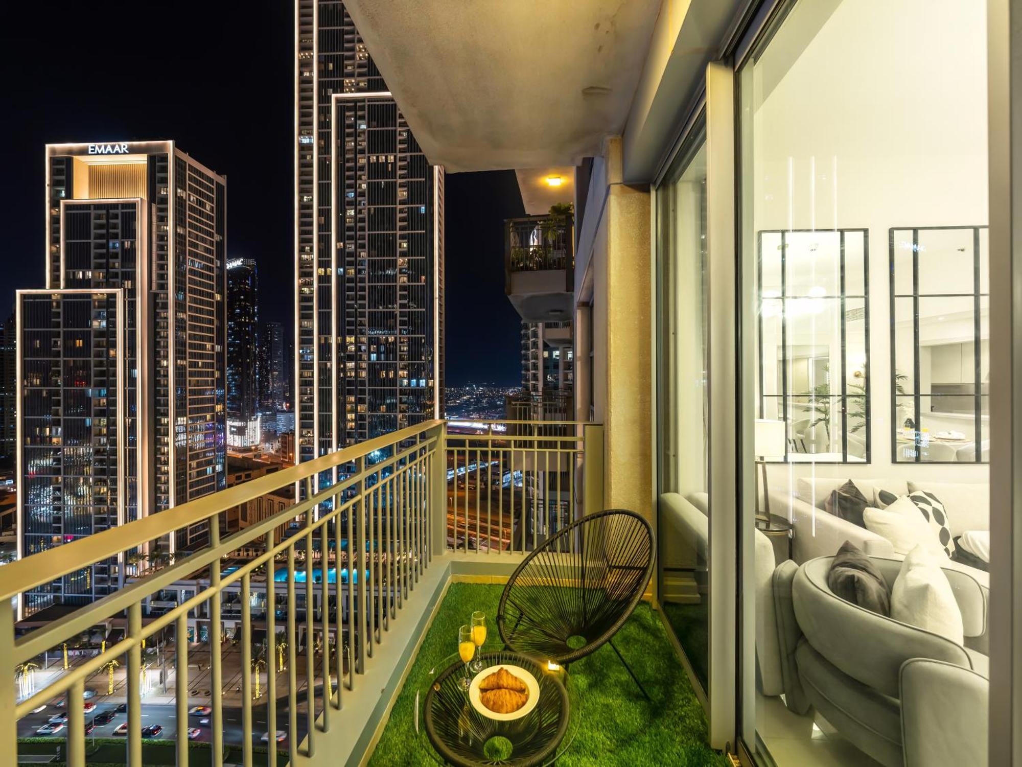Apartamento Chic 1br Fountain-view Flat Downtown Burj Khalifa