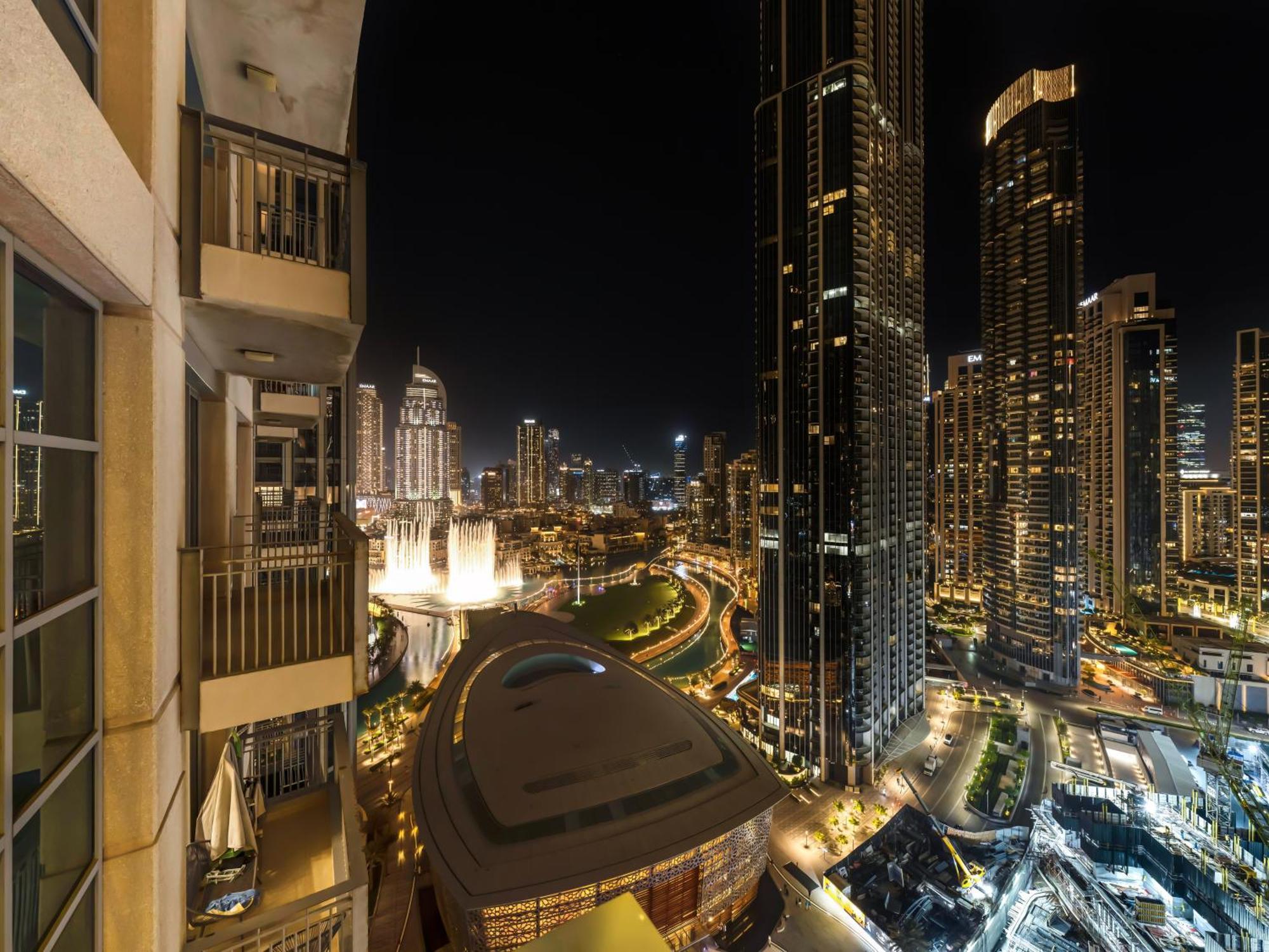 Chic 1br Fountain-view Flat Downtown Burj Khalifa Apartamento