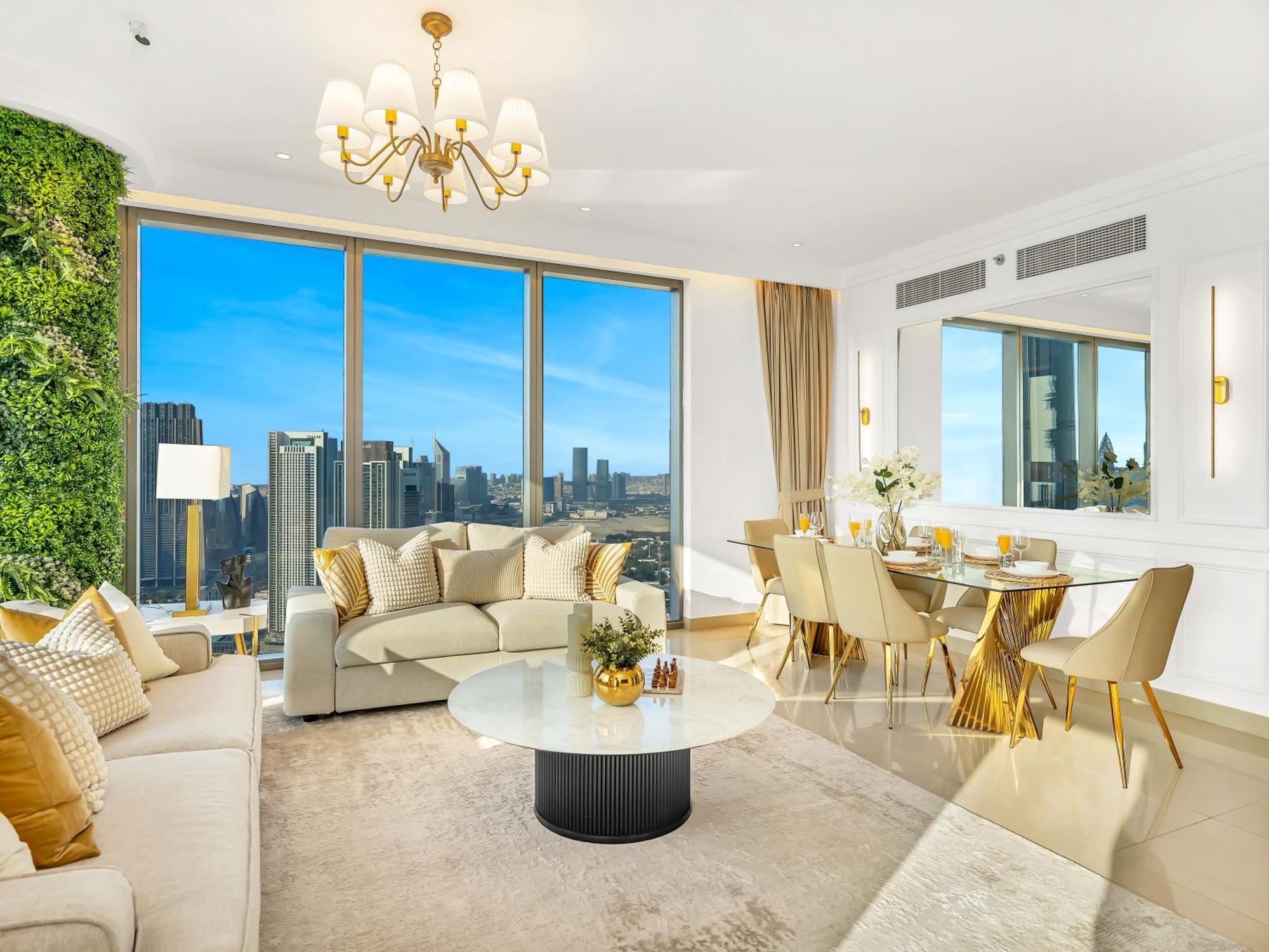 Appartement Stunning 2br-burj View -connected To Mall Dubaï