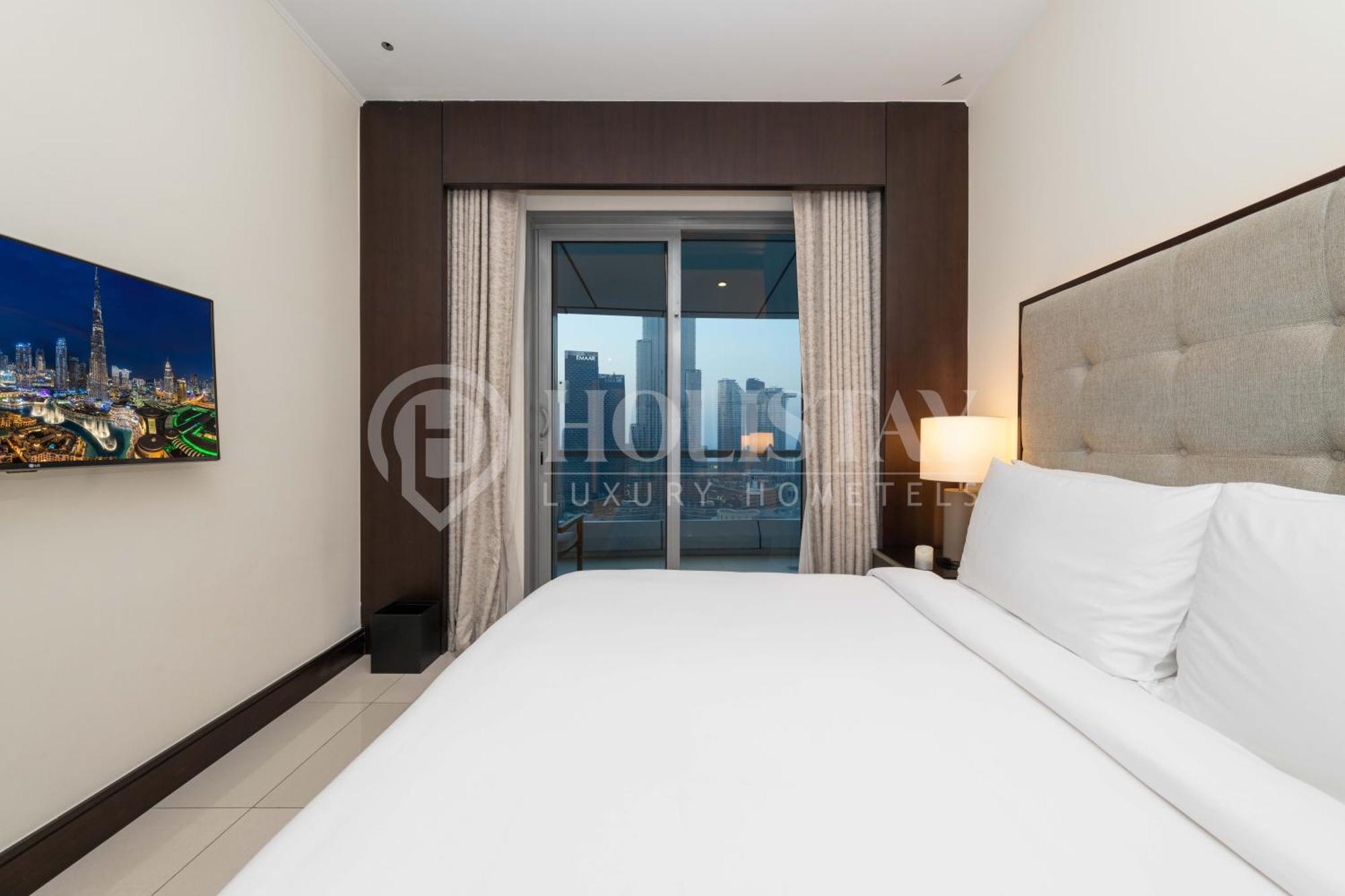 Holistay Address Downtown , Full Burj Khalifa View Lägenhet