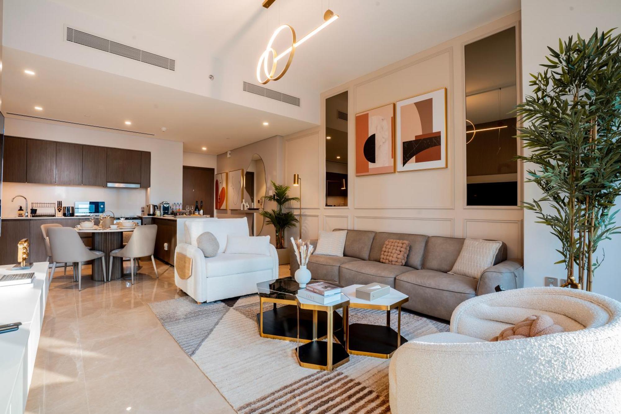 Luxury 1-bedroom In Downtown I Walk To Mall And Fountains Appartement Dubaï