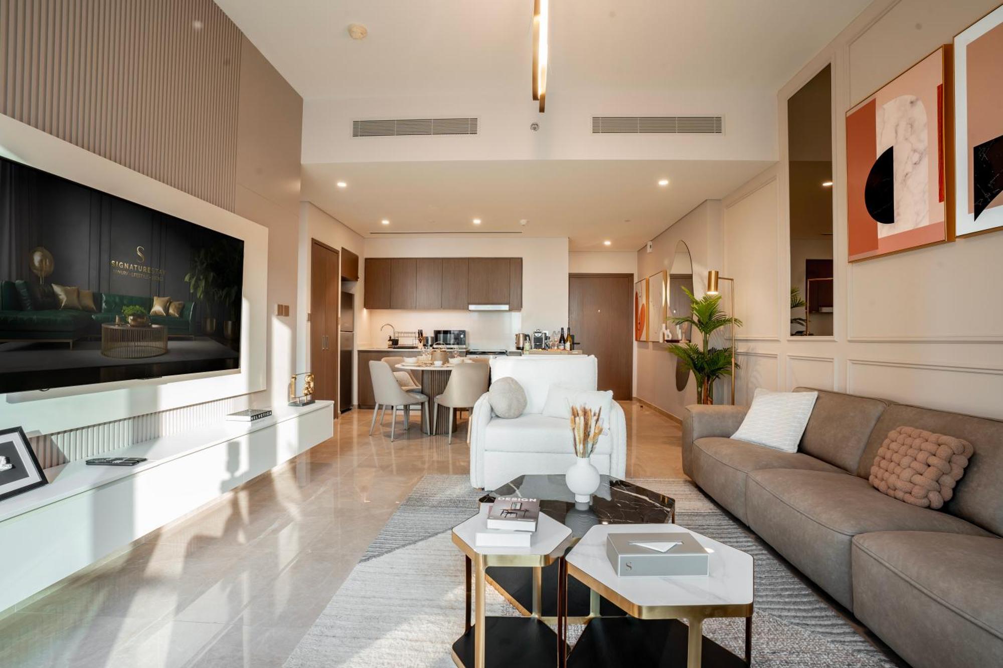 Luxury 1-bedroom In Downtown I Walk To Mall And Fountains Appartement *