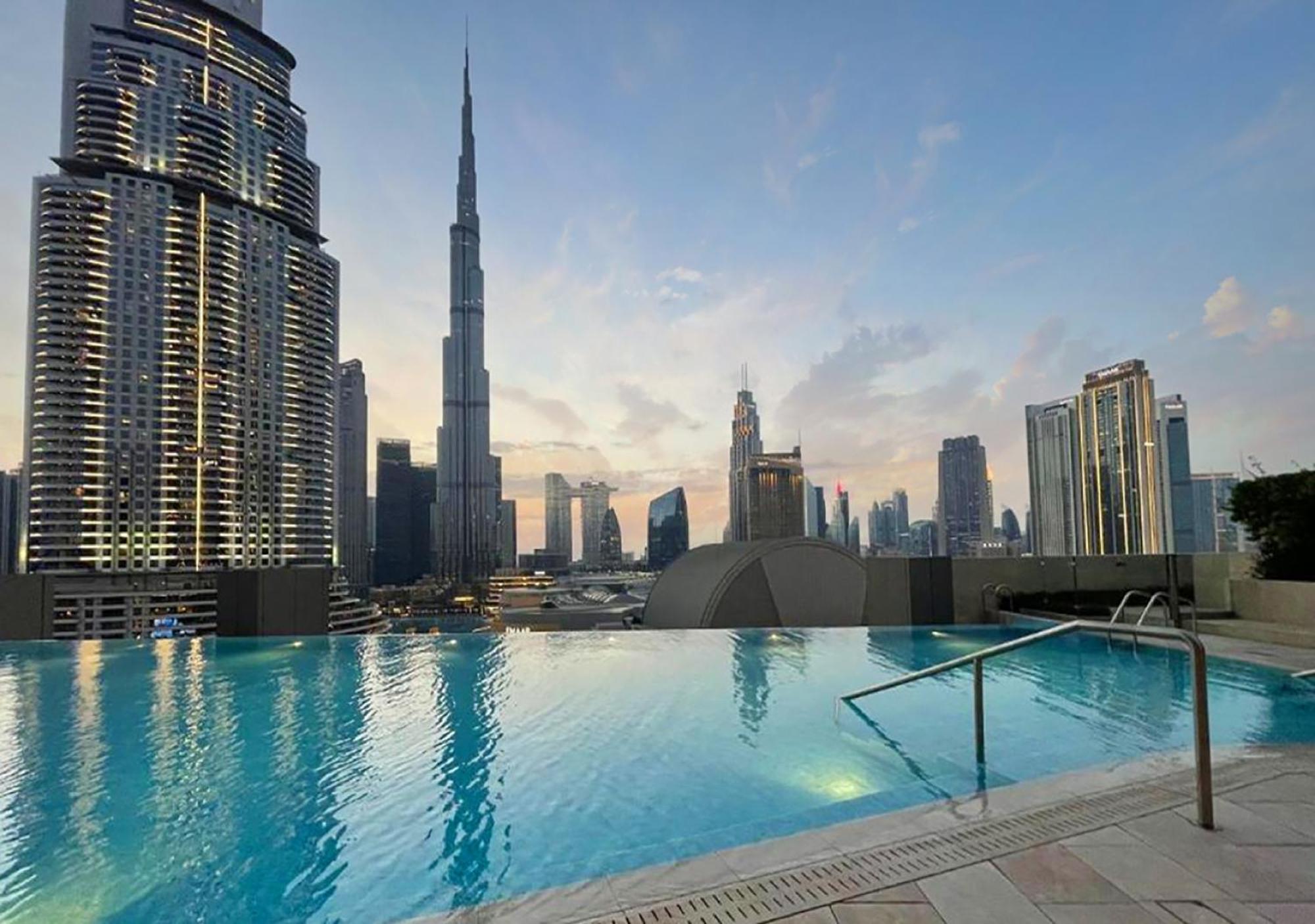Appartement Modern Stylish 2 Bedroom With Burj Khalifa View Dubaï