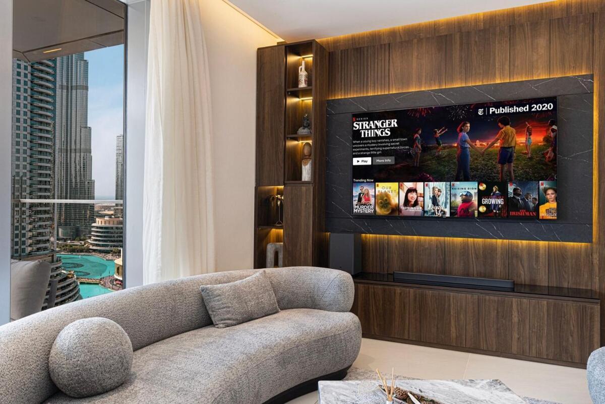 Appartement Modern Stylish 2 Bedroom With Burj Khalifa View