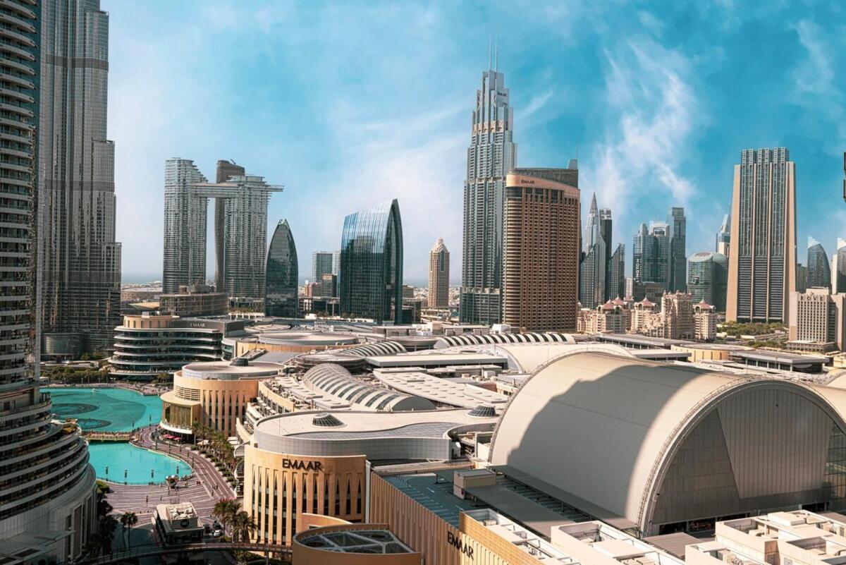 Appartement Modern Stylish 2 Bedroom With Burj Khalifa View
