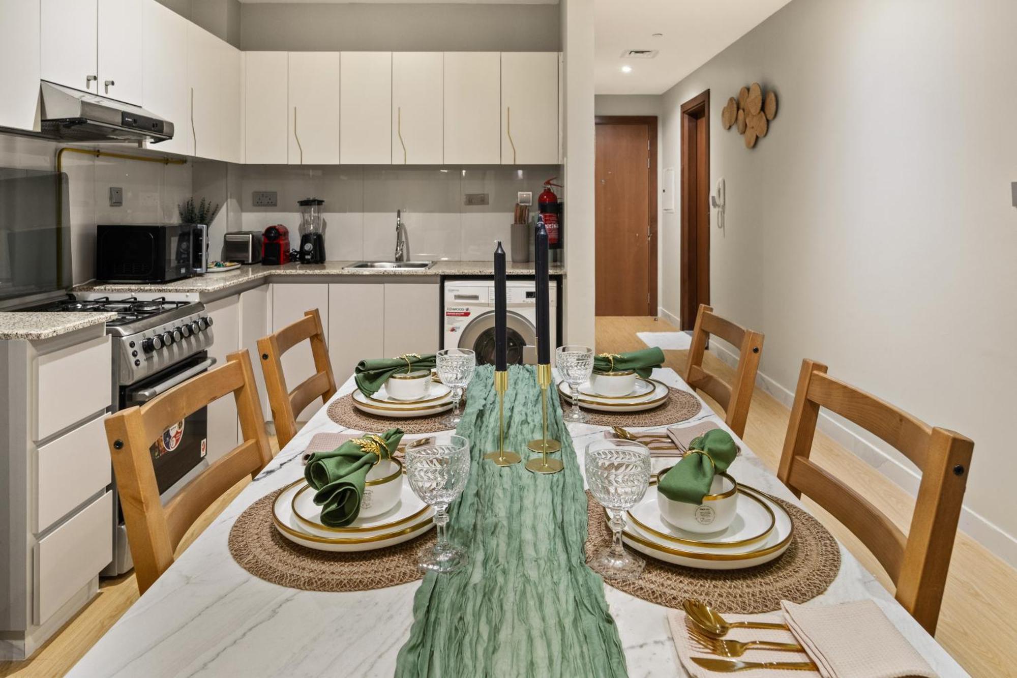 Appartement Luxurious 1br With Canal & Burj Khalifa View!
