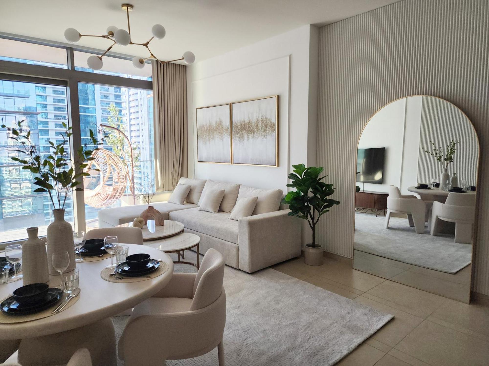 Apartamento Luxe 2br Marina Gate - Spectacular Pools With Marina Views - Marina Boutique Living
