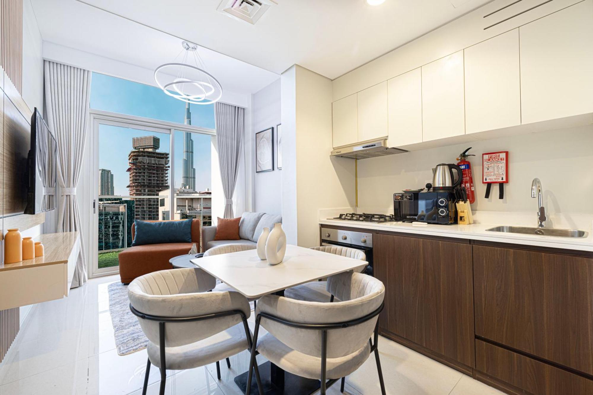 Exclusive 1-bedroom With Breathtaking Burj Khalifa Views In The Heart Of Appartement Dubaï
